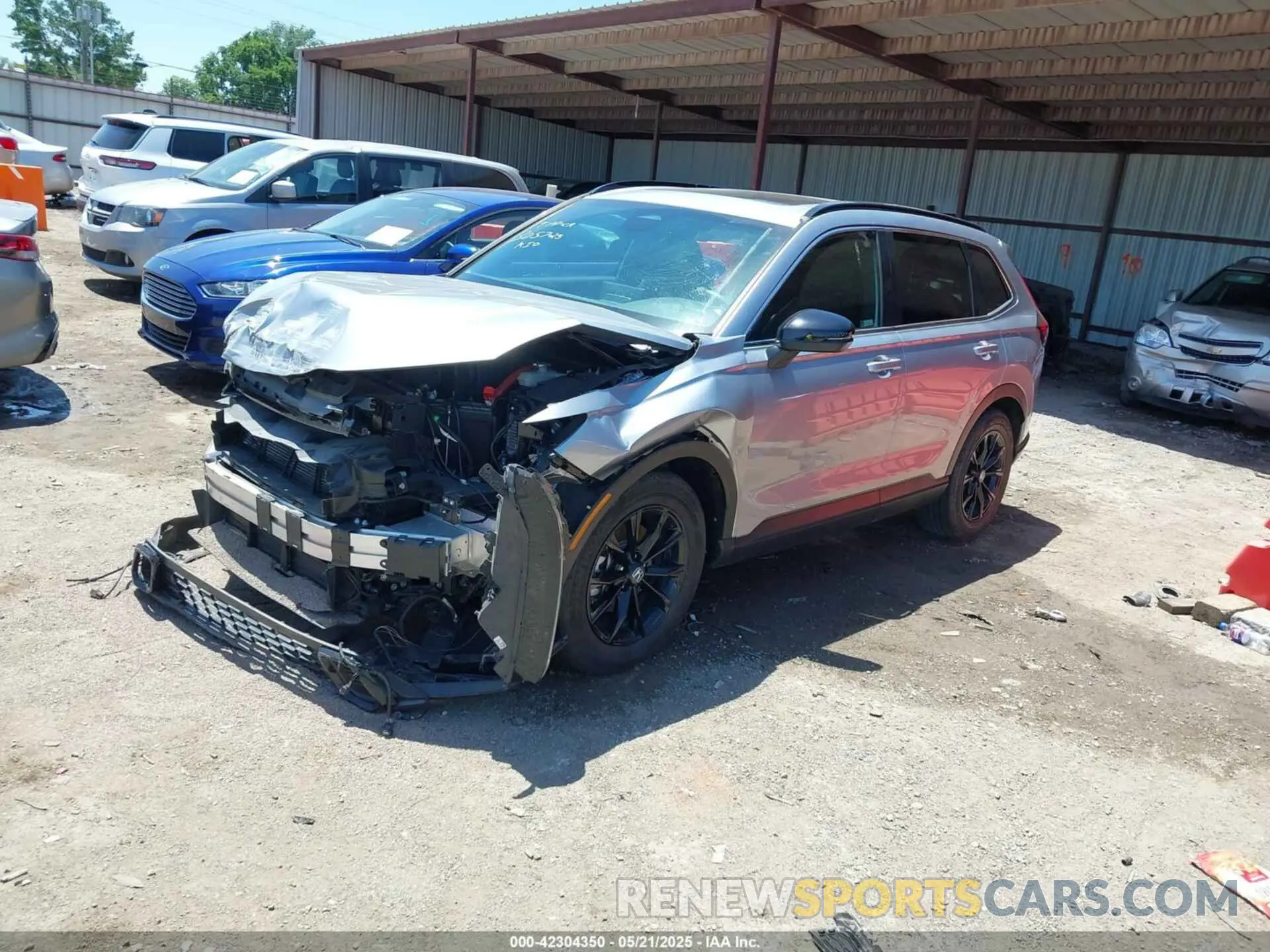 2 Photograph of a damaged car 5J6RS5H8XRL005849 HONDA CR-V HYBRID 2024