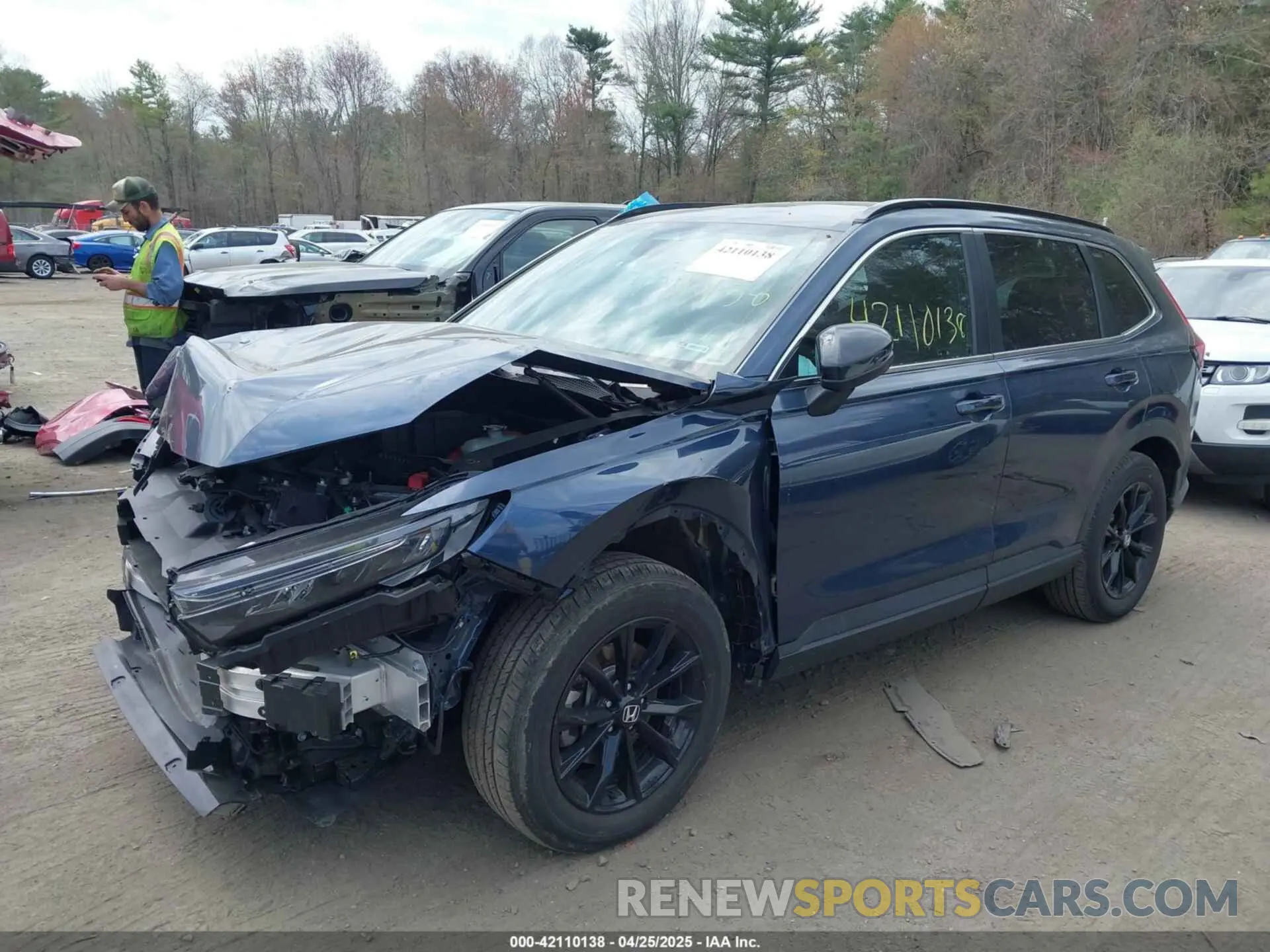 2 Photograph of a damaged car 5J6RS6H5XRL004065 HONDA CR-V HYBRID 2024