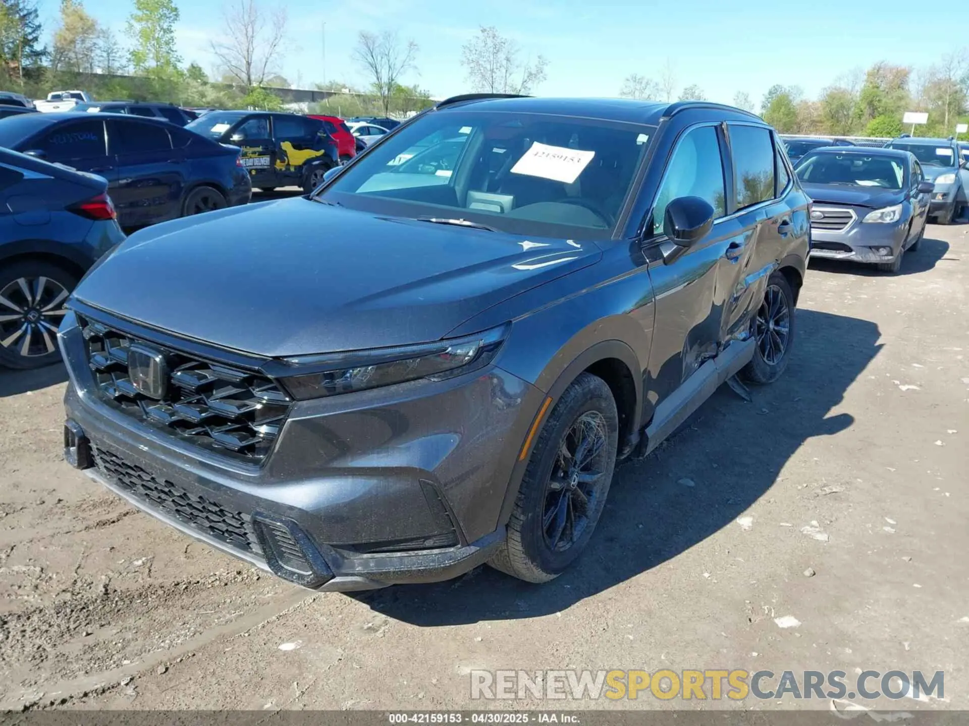 2 Фотография поврежденного автомобиля 5J6RS6H80RL029714 HONDA CR-V HYBRID 2024