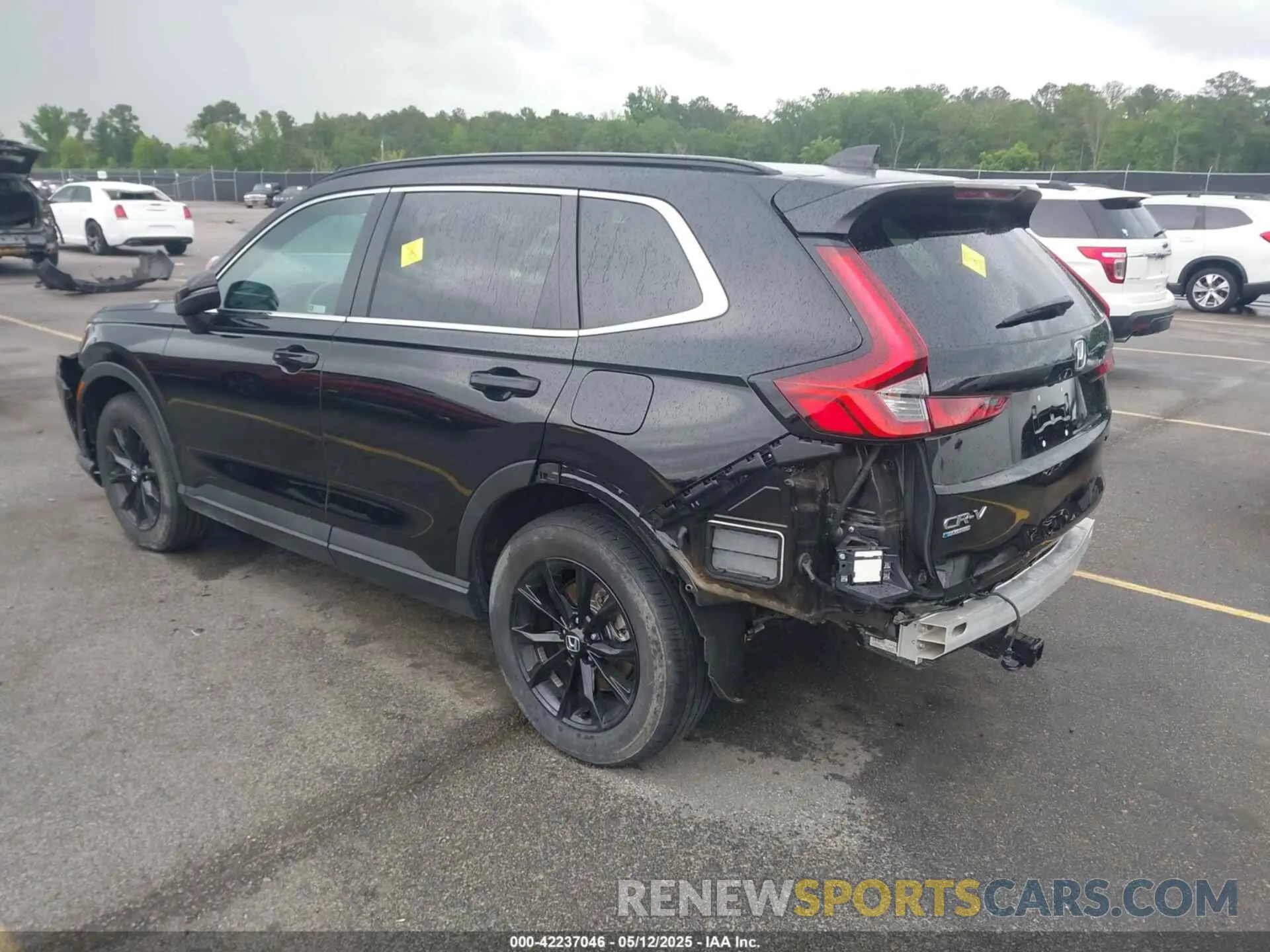 3 Photograph of a damaged car 5J6RS6H81RL016342 HONDA CR-V HYBRID 2024