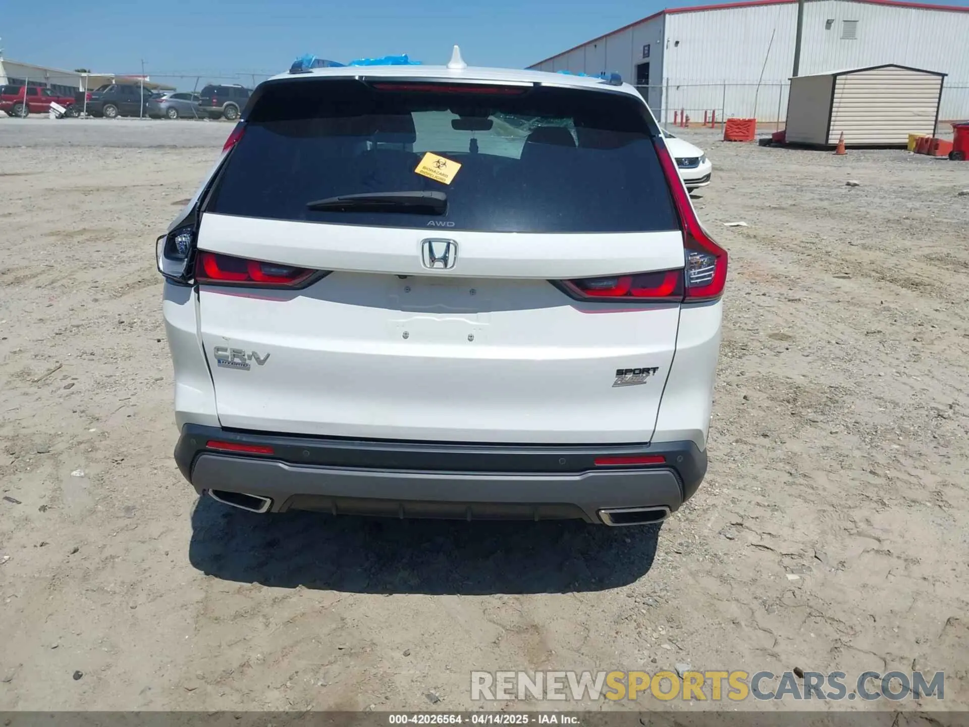 15 Photograph of a damaged car 5J6RS6H89RL036760 HONDA CR-V HYBRID 2024