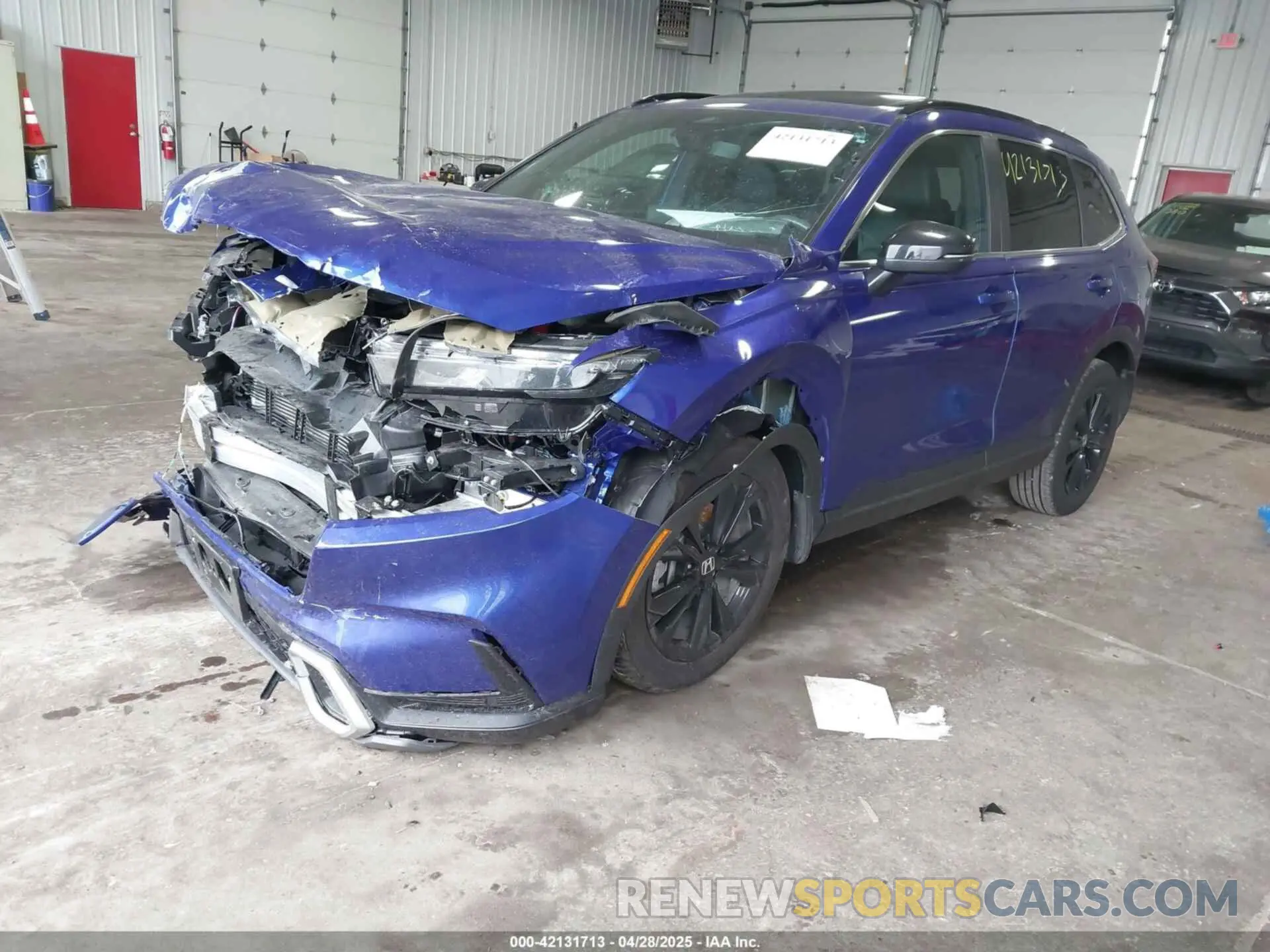 2 Photograph of a damaged car 5J6RS6H92RL013104 HONDA CR-V HYBRID 2024