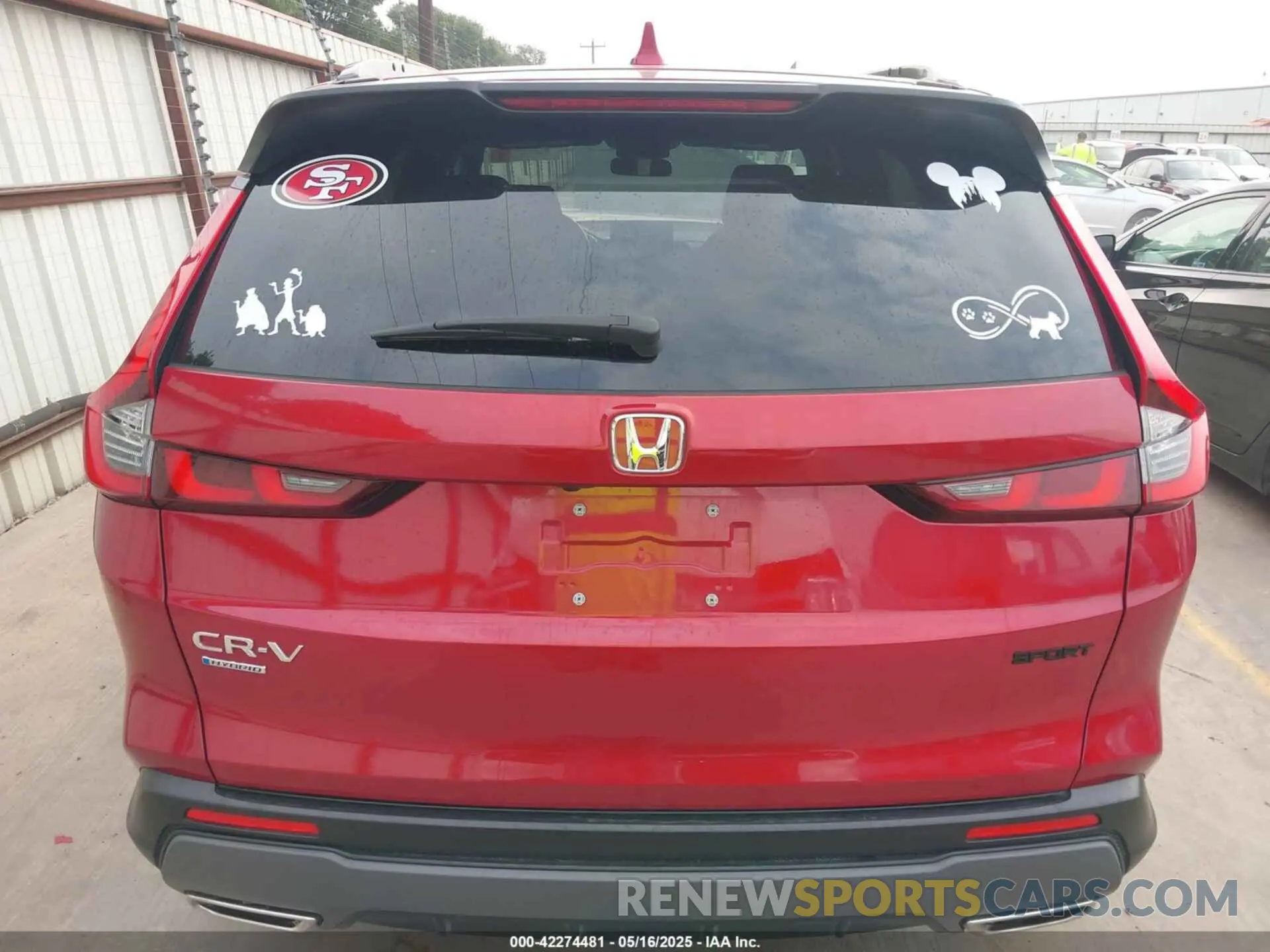 16 Photograph of a damaged car 7FARS5H53RE024293 HONDA CR-V HYBRID 2024