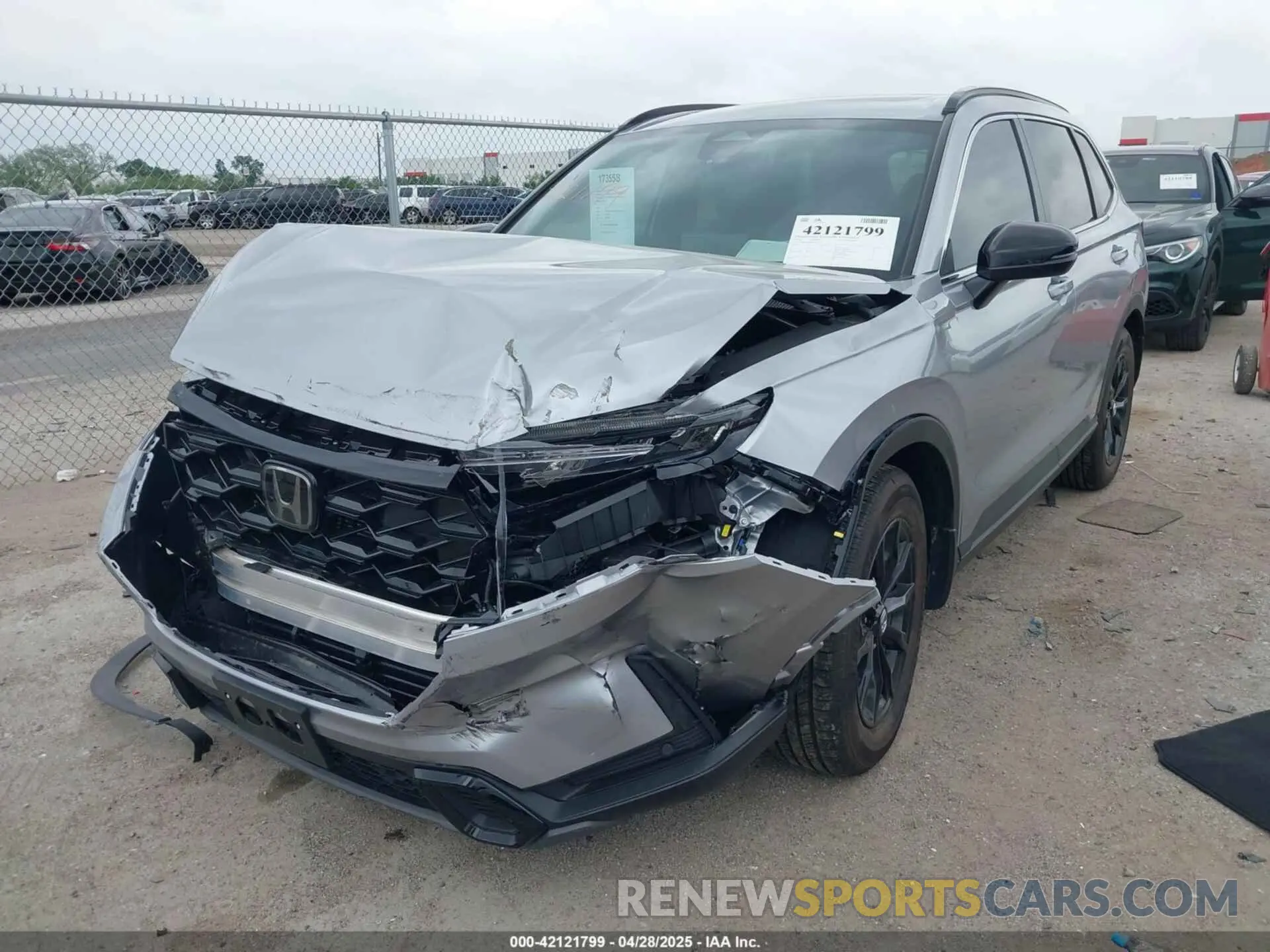 6 Фотография поврежденного автомобиля 7FARS5H88RE022453 HONDA CR-V HYBRID 2024