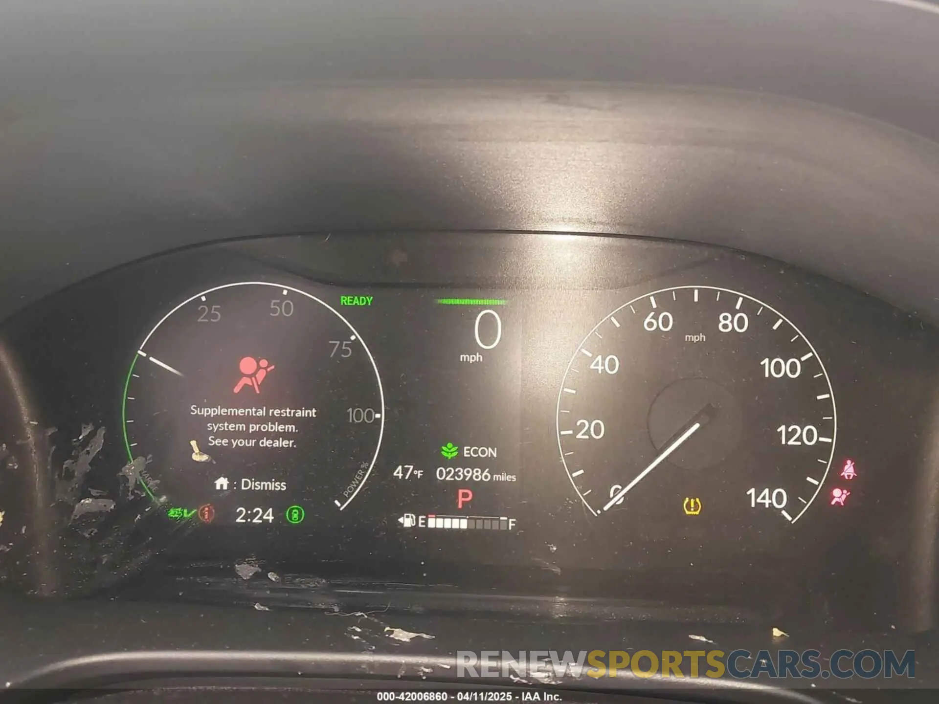 7 Фотография поврежденного автомобиля 7FARS6H52RE021682 HONDA CR-V HYBRID 2024