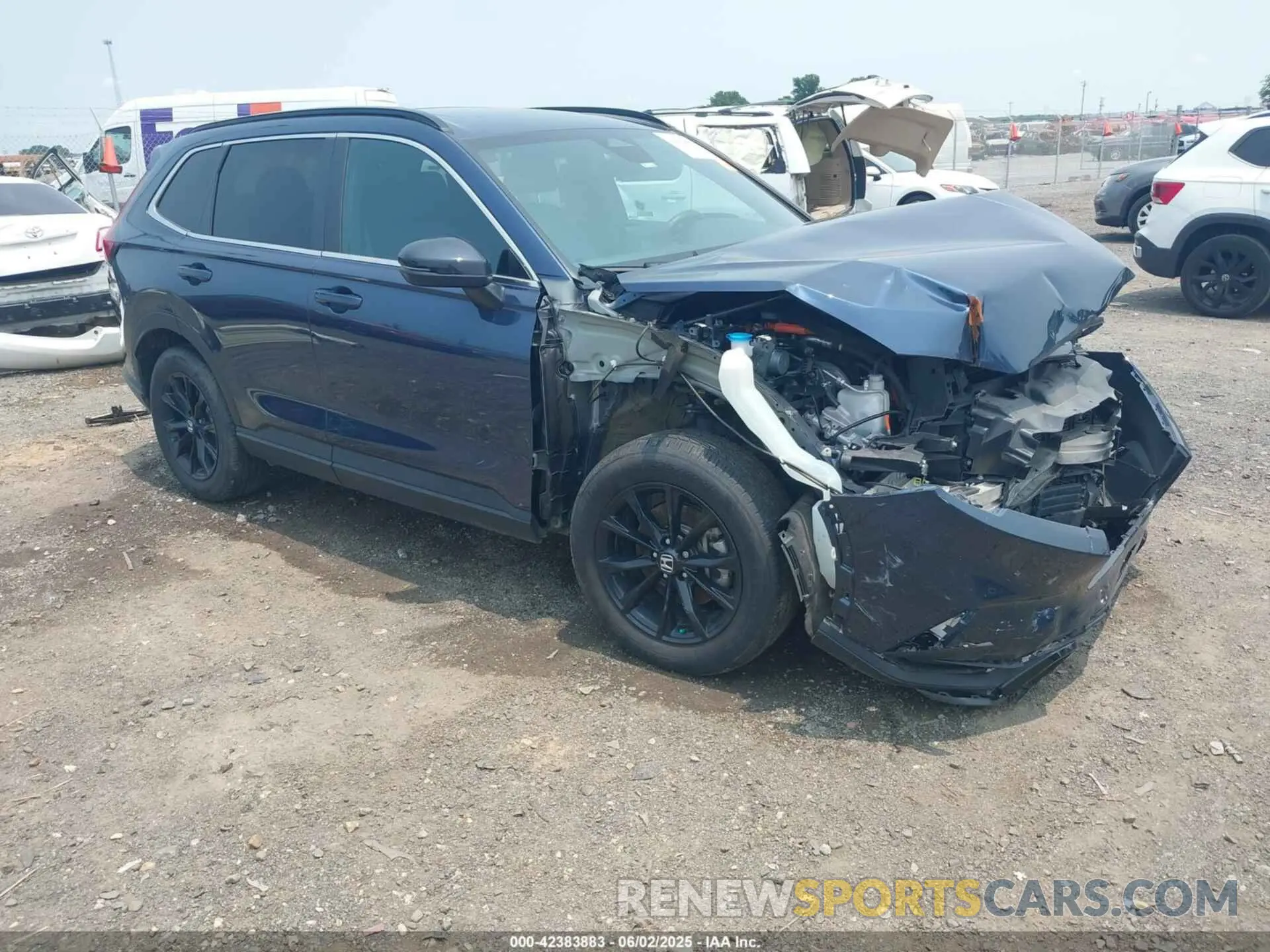 1 Фотография поврежденного автомобиля 7FARS6H59RE030122 HONDA CR-V HYBRID 2024