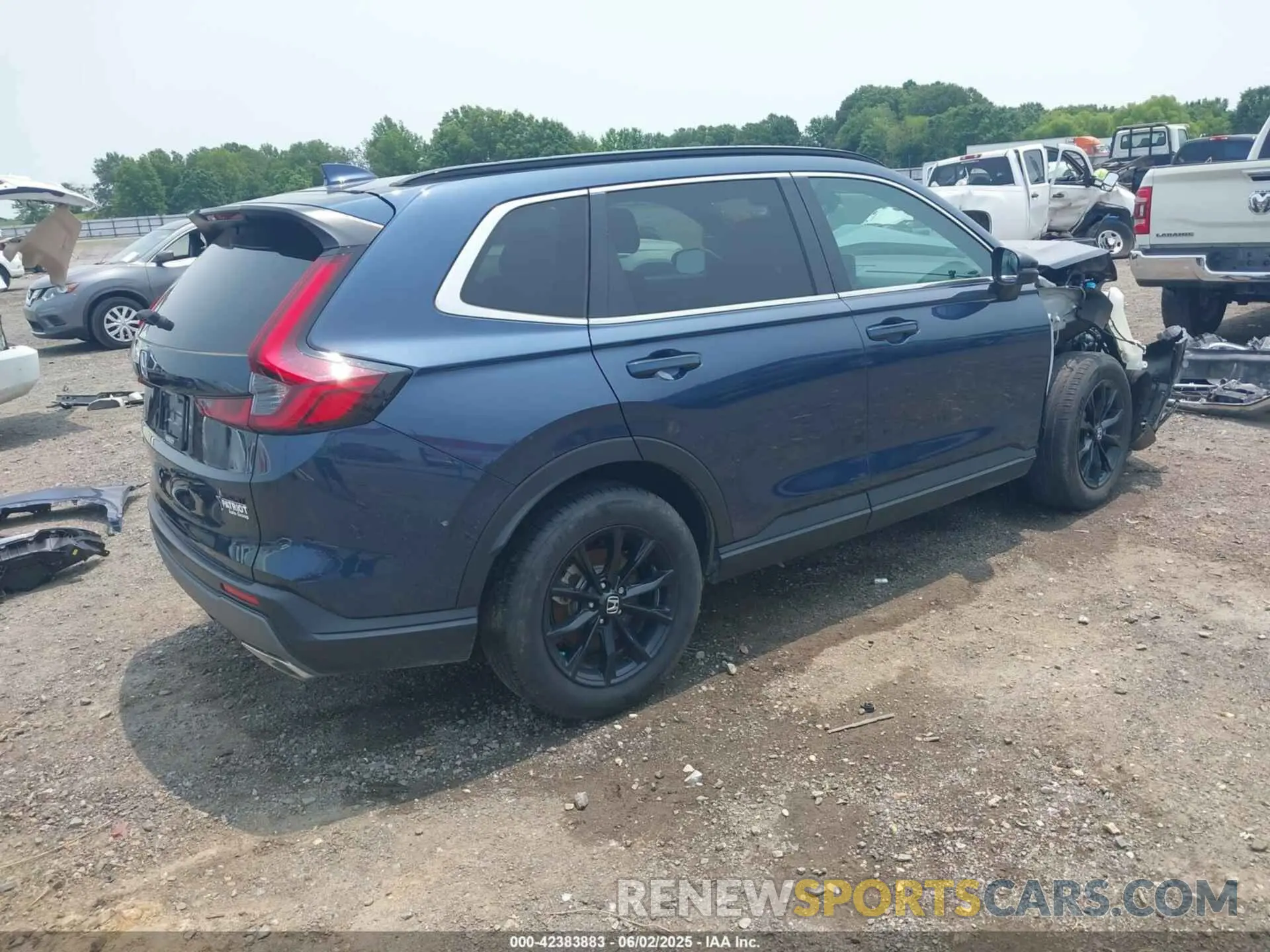 4 Фотография поврежденного автомобиля 7FARS6H59RE030122 HONDA CR-V HYBRID 2024