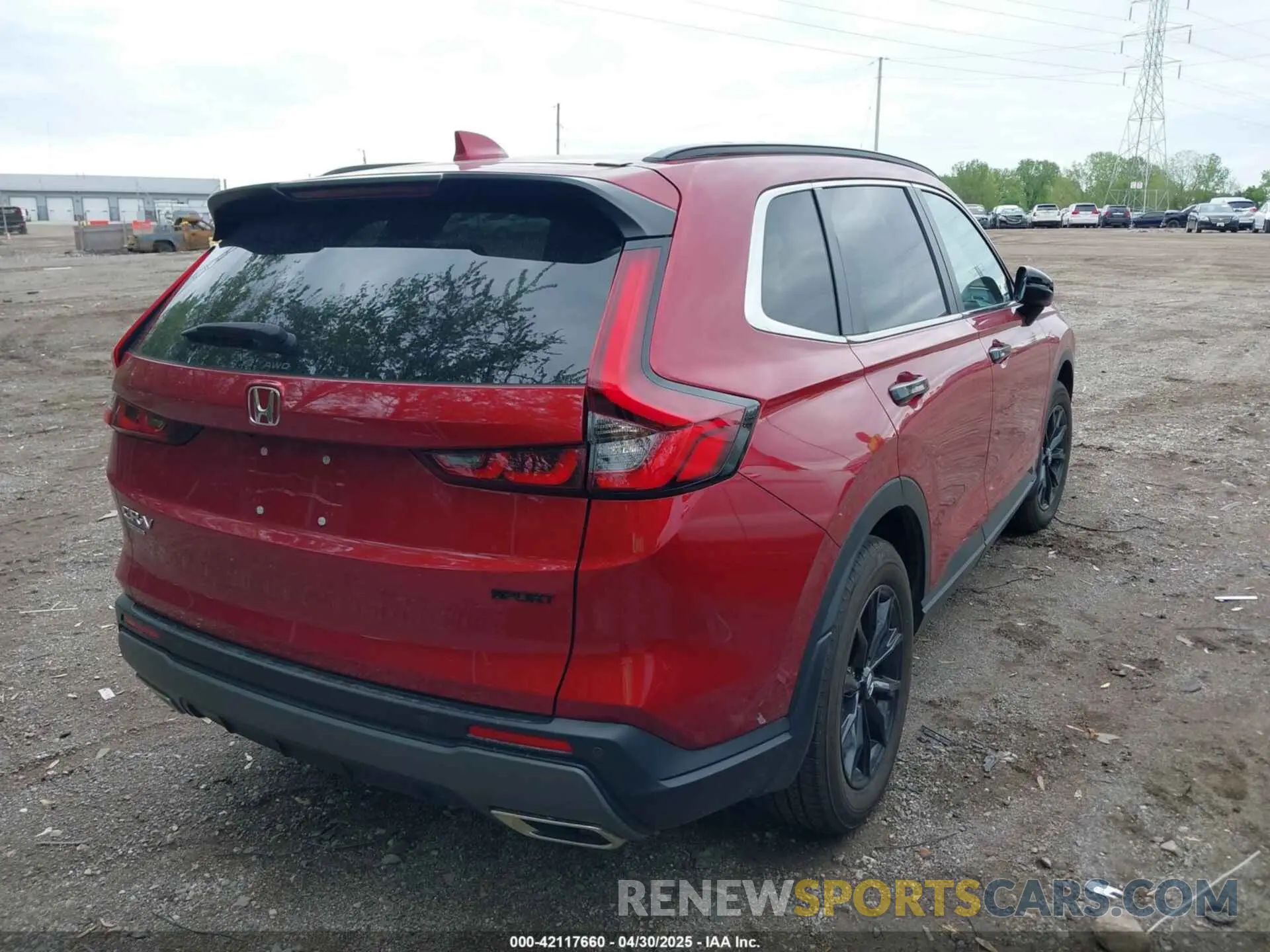 4 Photograph of a damaged car 7FARS6H83RE043720 HONDA CR-V HYBRID 2024