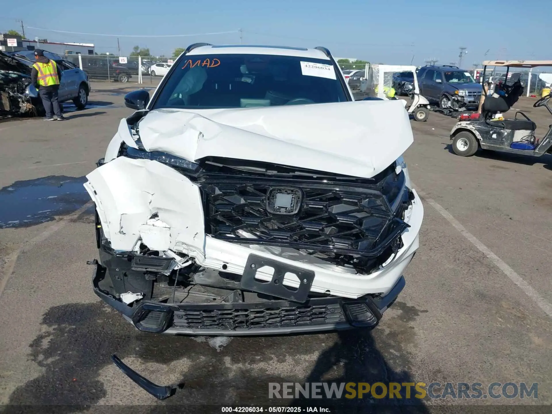 6 Photograph of a damaged car 7FARS6H84RE079321 HONDA CR-V HYBRID 2024
