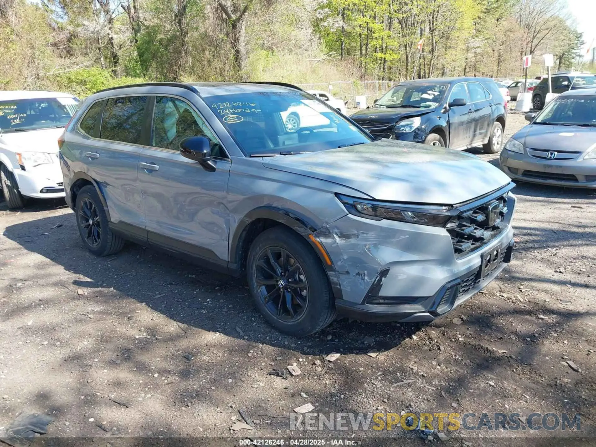 1 Photograph of a damaged car 7FARS6H87RE000031 HONDA CR-V HYBRID 2024