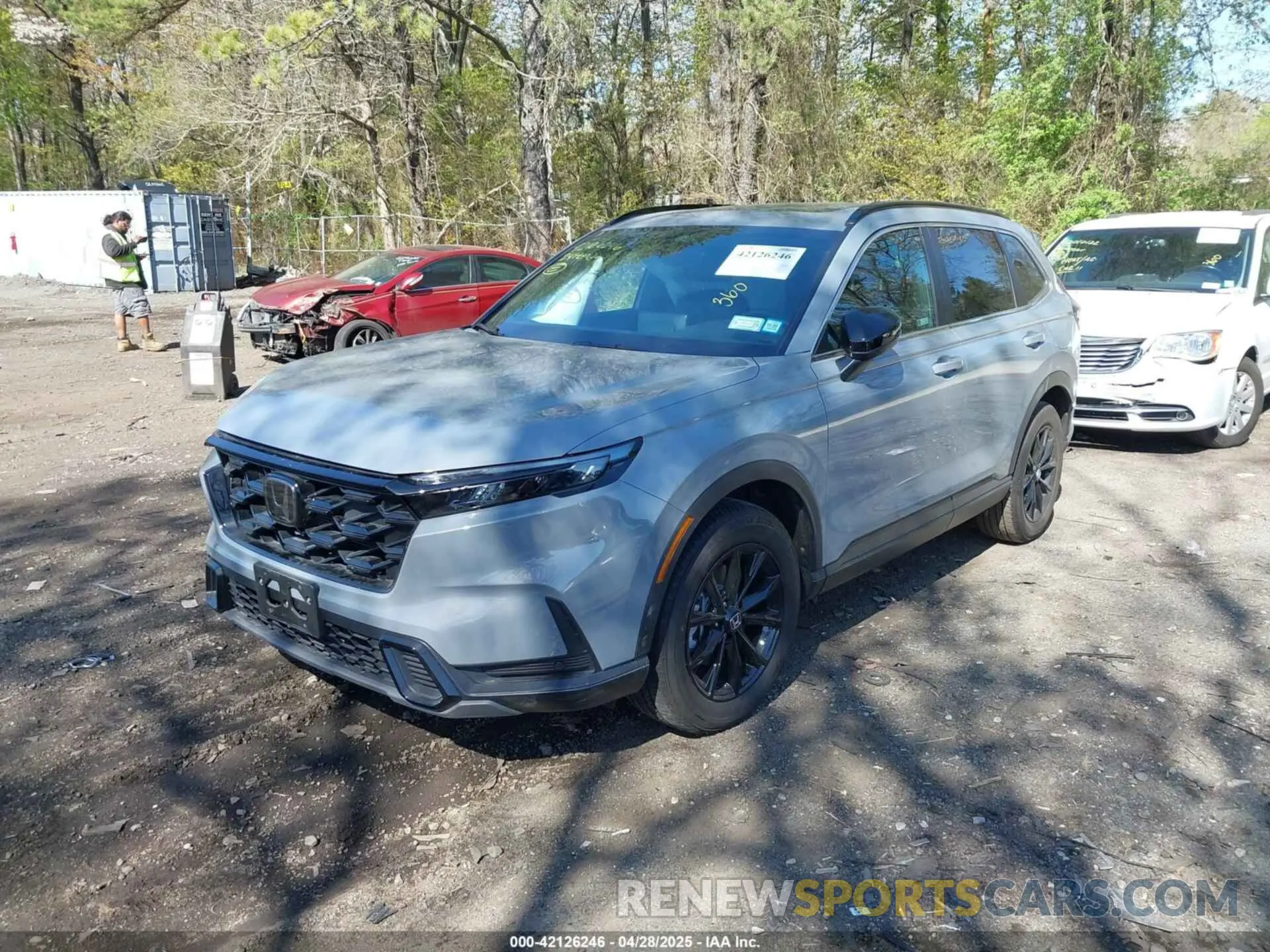 2 Photograph of a damaged car 7FARS6H87RE000031 HONDA CR-V HYBRID 2024
