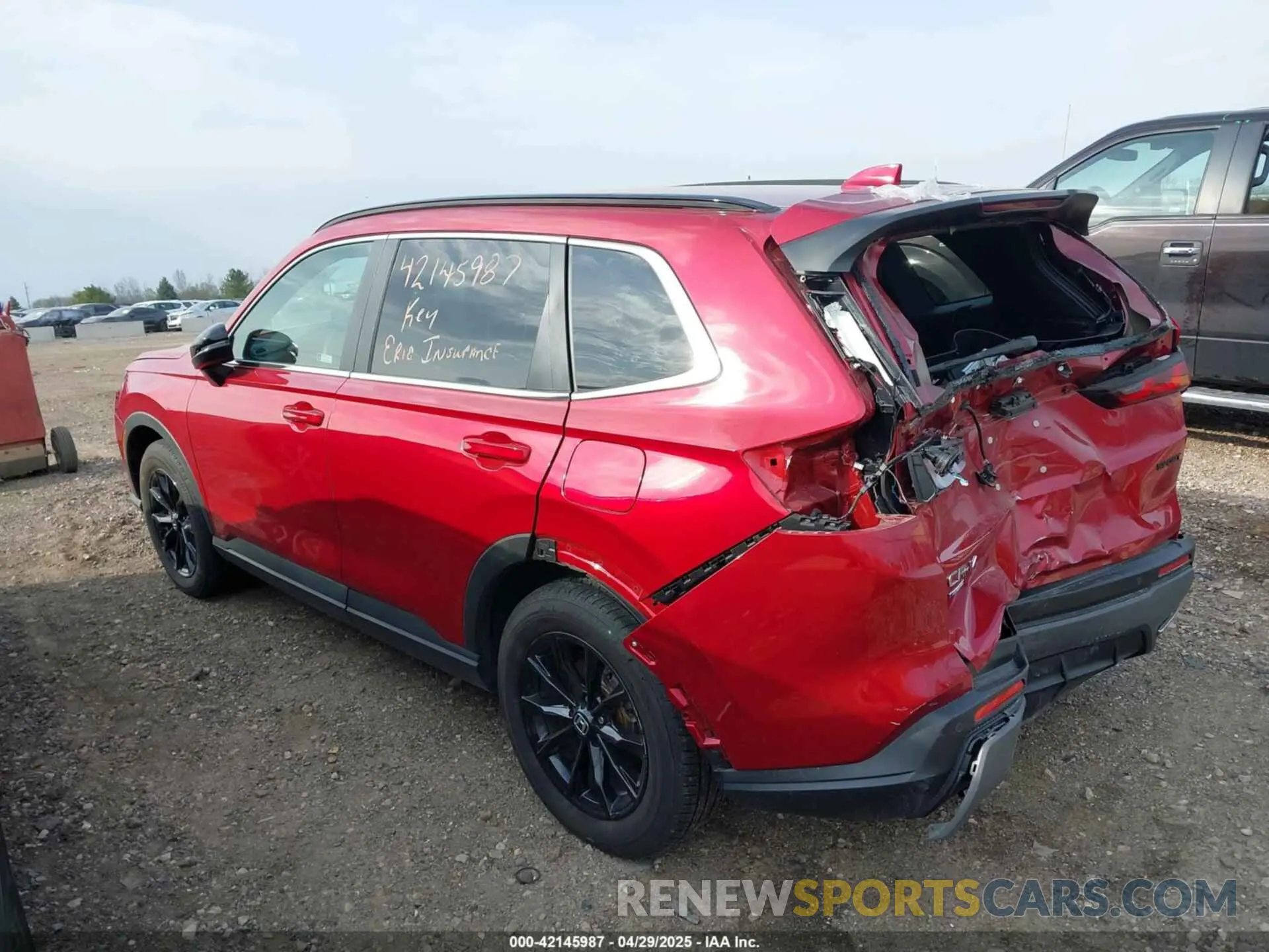 3 Фотография поврежденного автомобиля 7FARS6H89RE060358 HONDA CR-V HYBRID 2024
