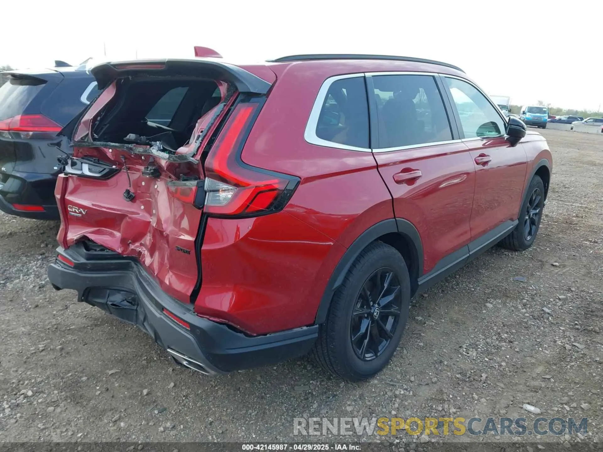 4 Фотография поврежденного автомобиля 7FARS6H89RE060358 HONDA CR-V HYBRID 2024