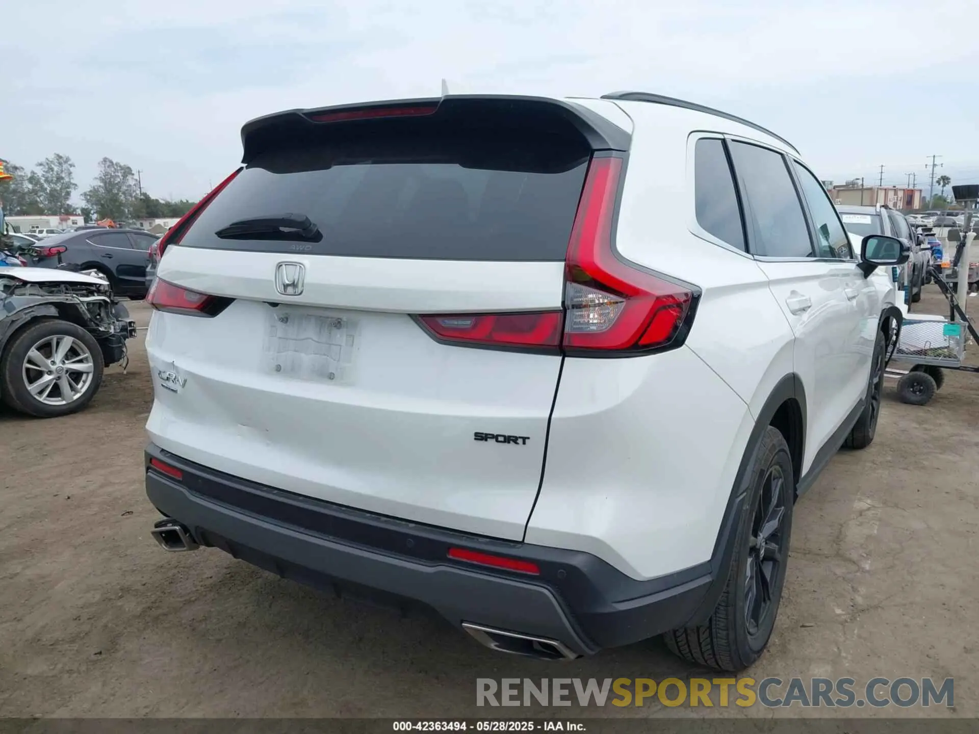 4 Фотография поврежденного автомобиля 7FARS6H8XRE018670 HONDA CR-V HYBRID 2024