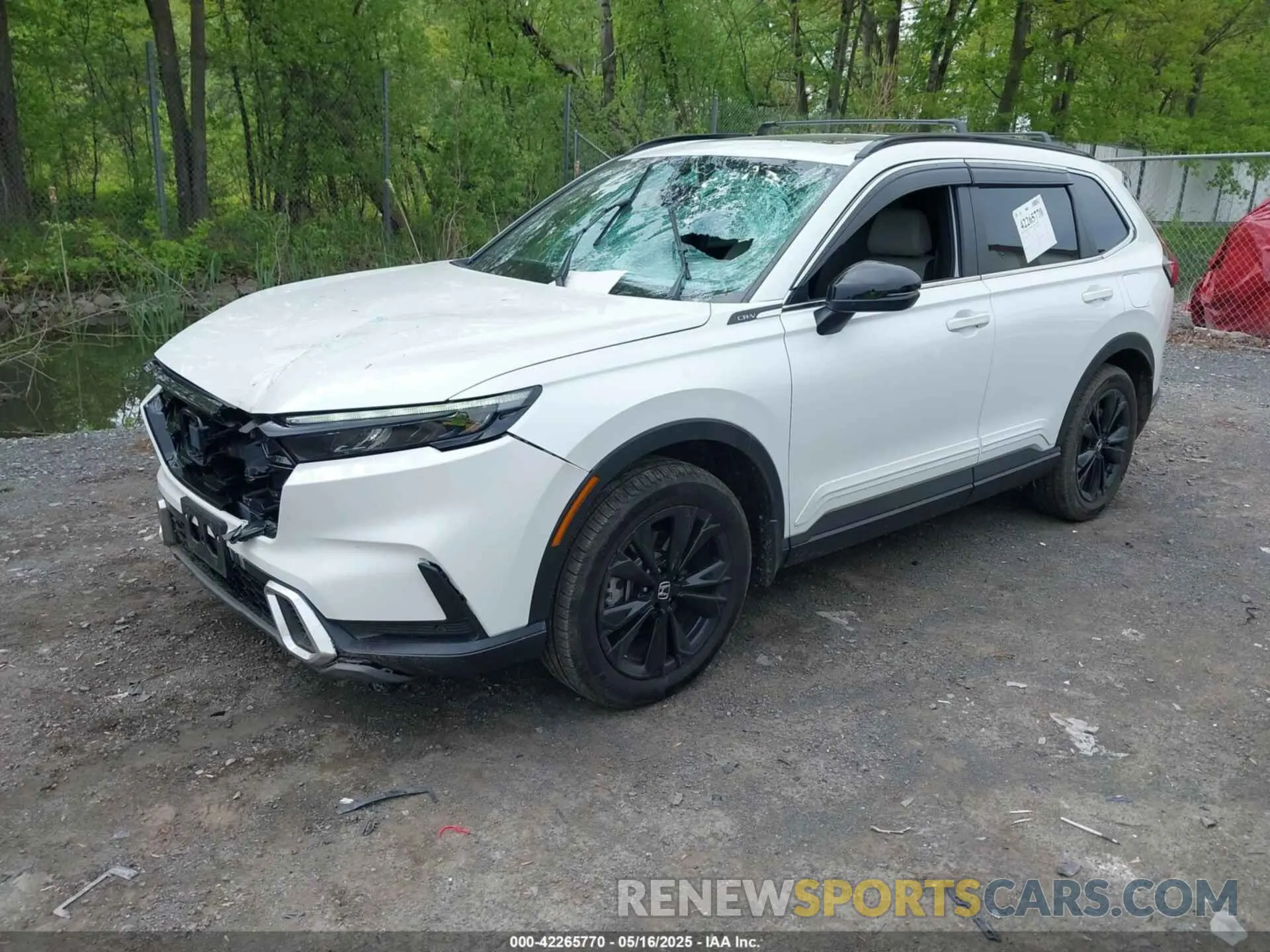 2 Фотография поврежденного автомобиля 7FARS6H93RE014727 HONDA CR-V HYBRID 2024