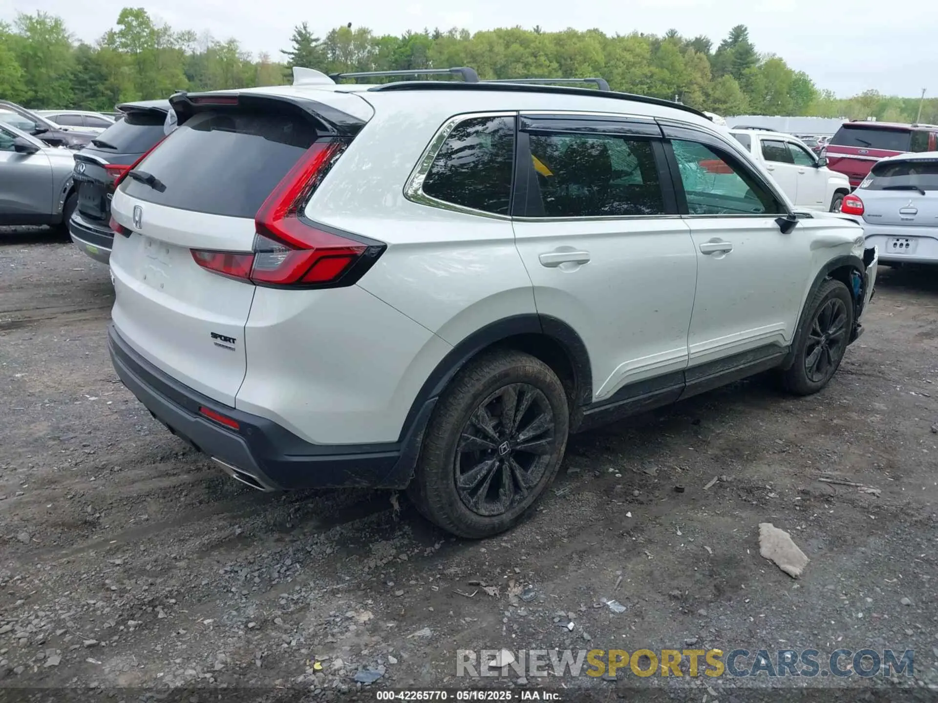 4 Фотография поврежденного автомобиля 7FARS6H93RE014727 HONDA CR-V HYBRID 2024