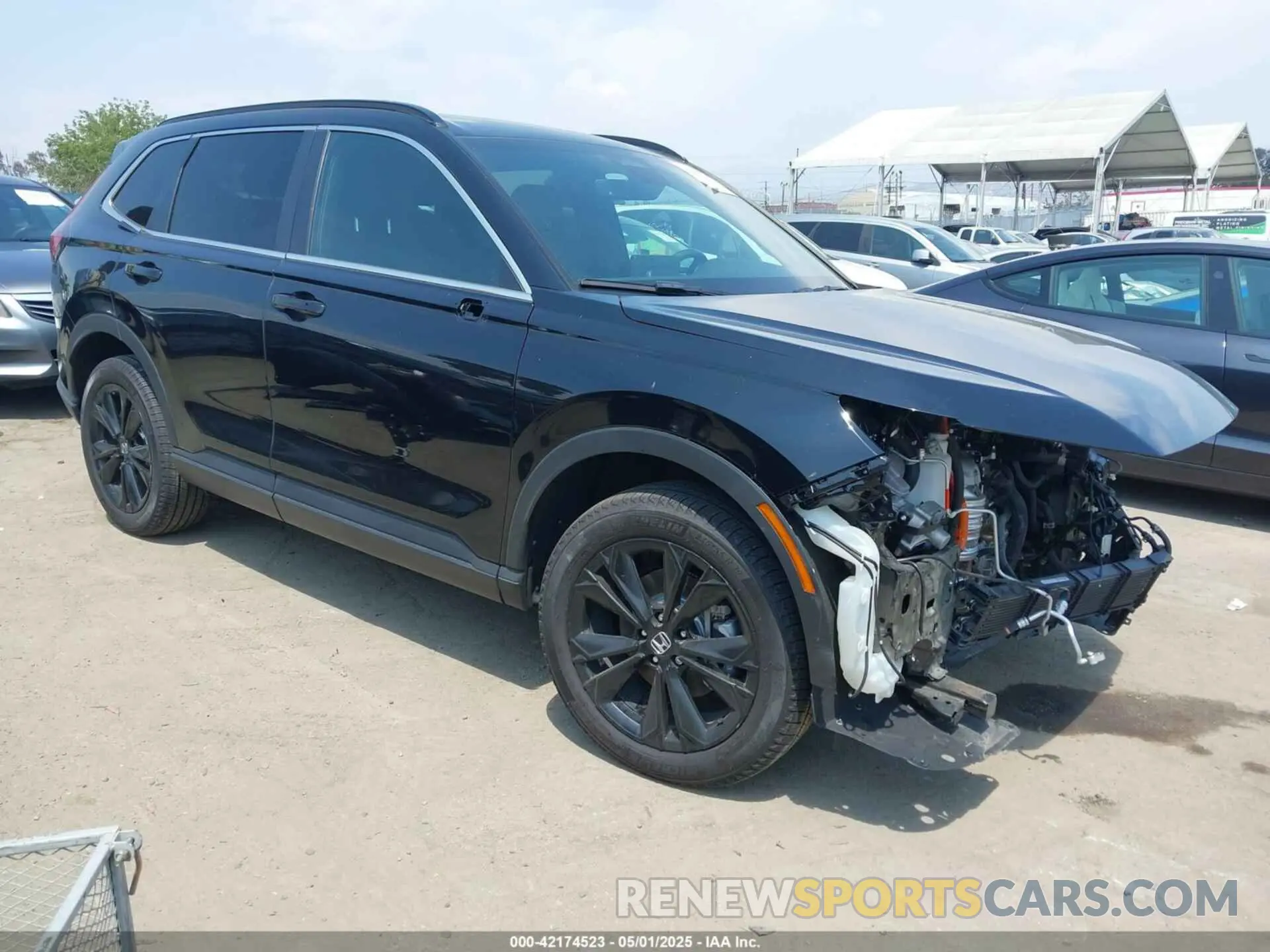 1 Photograph of a damaged car 7FARS6H94RE069011 HONDA CR-V HYBRID 2024