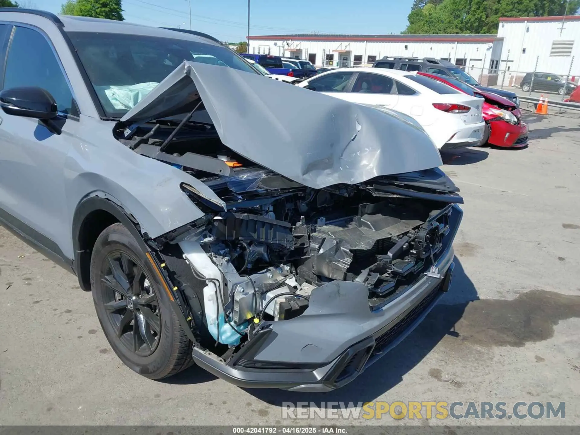 6 Фотография поврежденного автомобиля 5J6RS5H89SL003113 HONDA CR-V HYBRID 2025