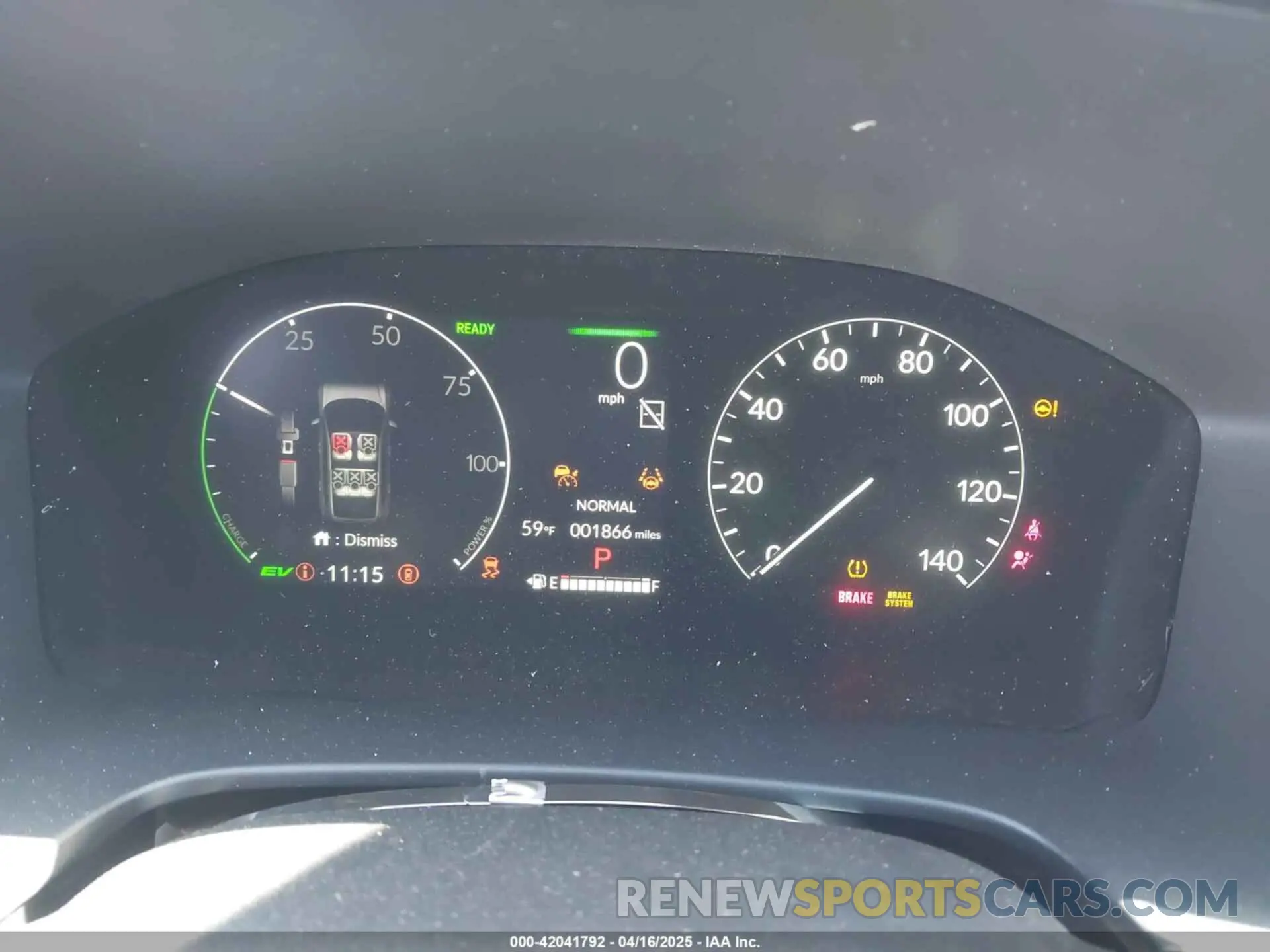 7 Фотография поврежденного автомобиля 5J6RS5H89SL003113 HONDA CR-V HYBRID 2025