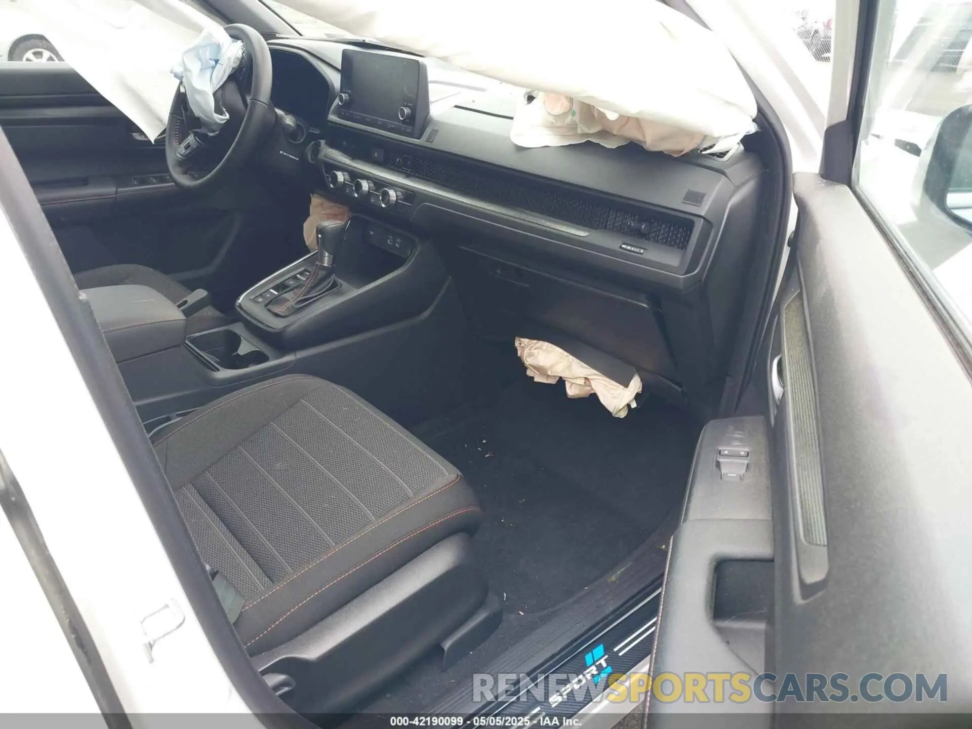 5 Photograph of a damaged car 5J6RS6H59SL014933 HONDA CR-V HYBRID 2025