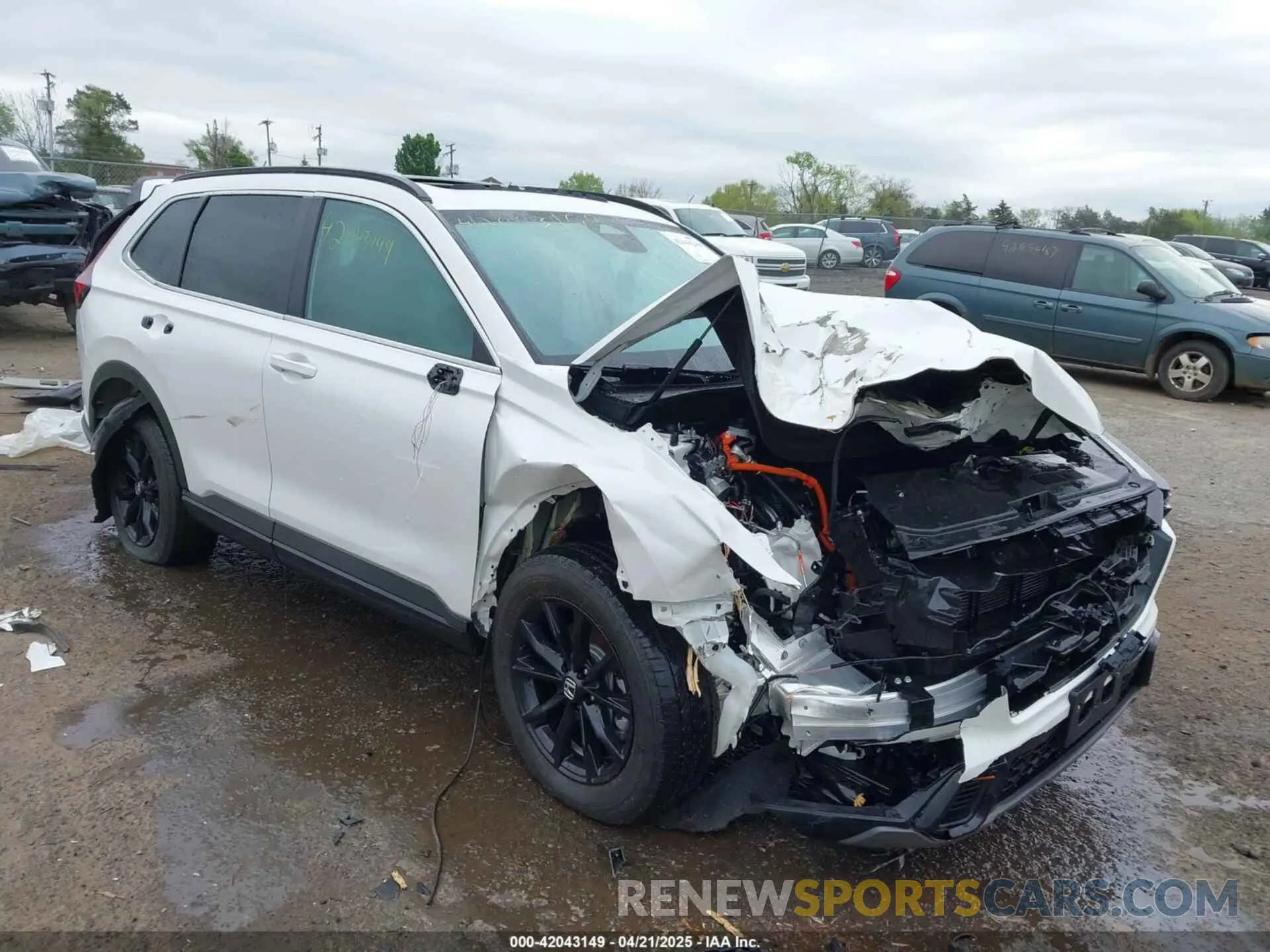 1 Фотография поврежденного автомобиля 5J6RS6H81SL004567 HONDA CR-V HYBRID 2025