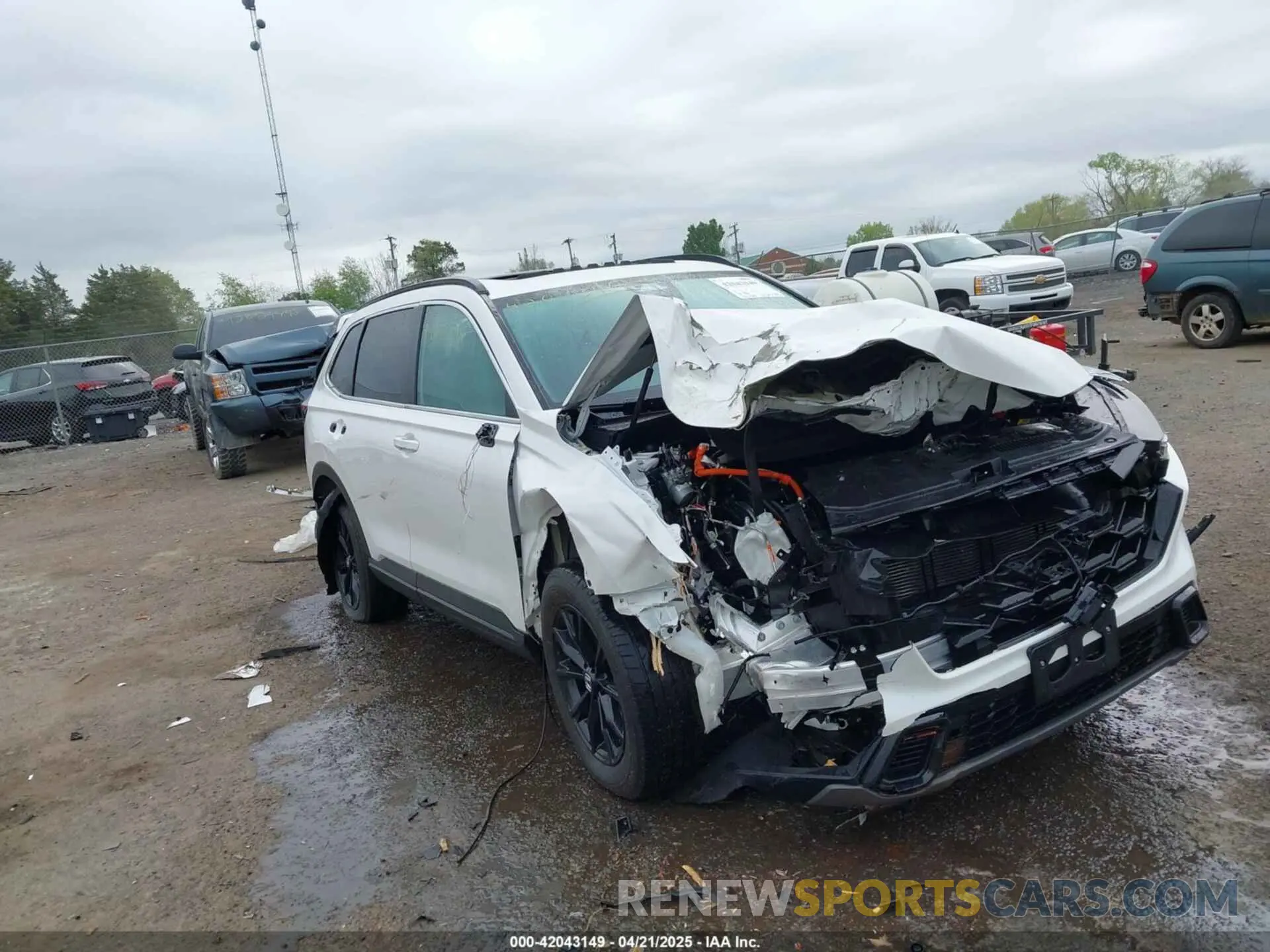 14 Фотография поврежденного автомобиля 5J6RS6H81SL004567 HONDA CR-V HYBRID 2025