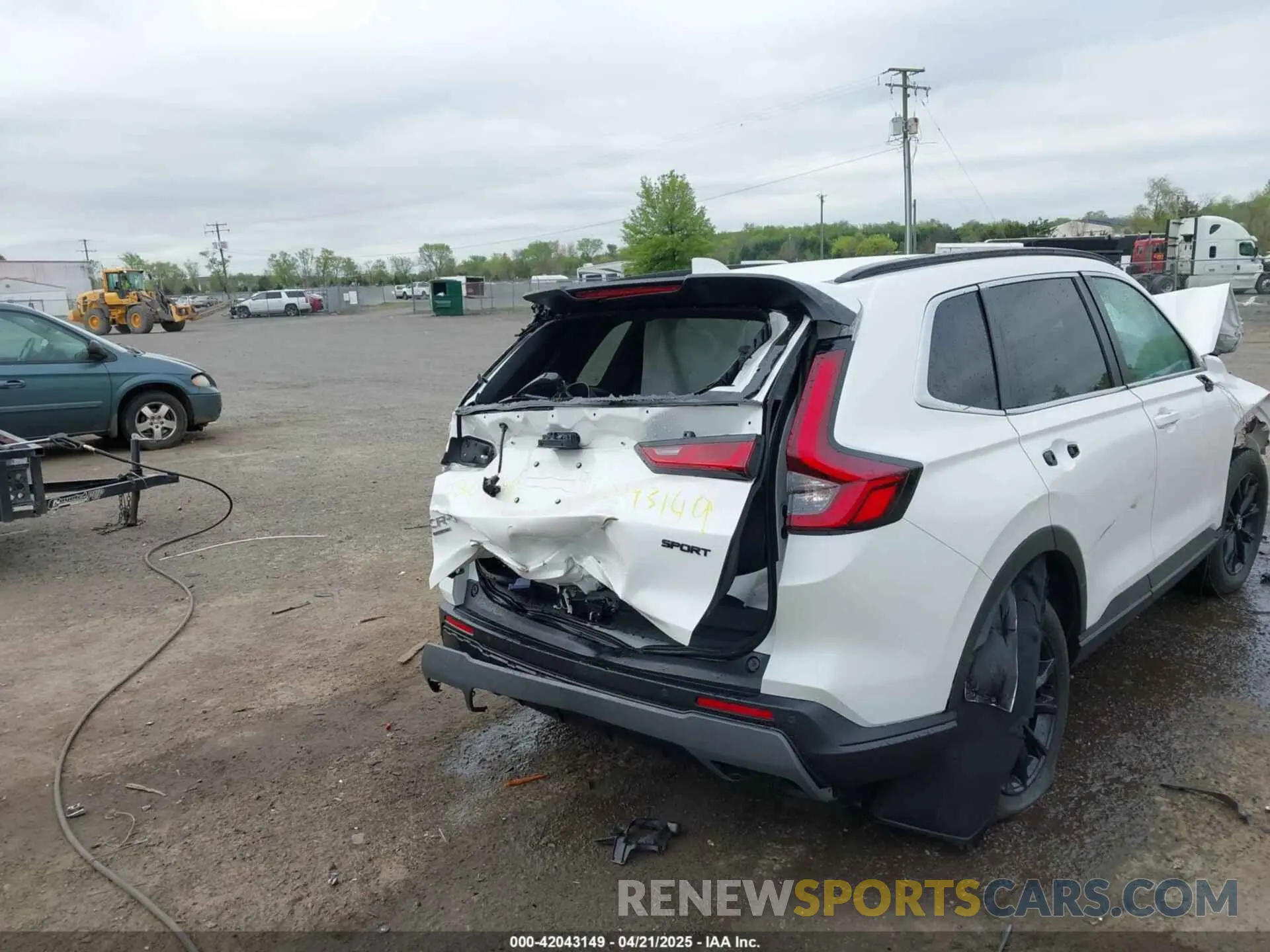 15 Фотография поврежденного автомобиля 5J6RS6H81SL004567 HONDA CR-V HYBRID 2025