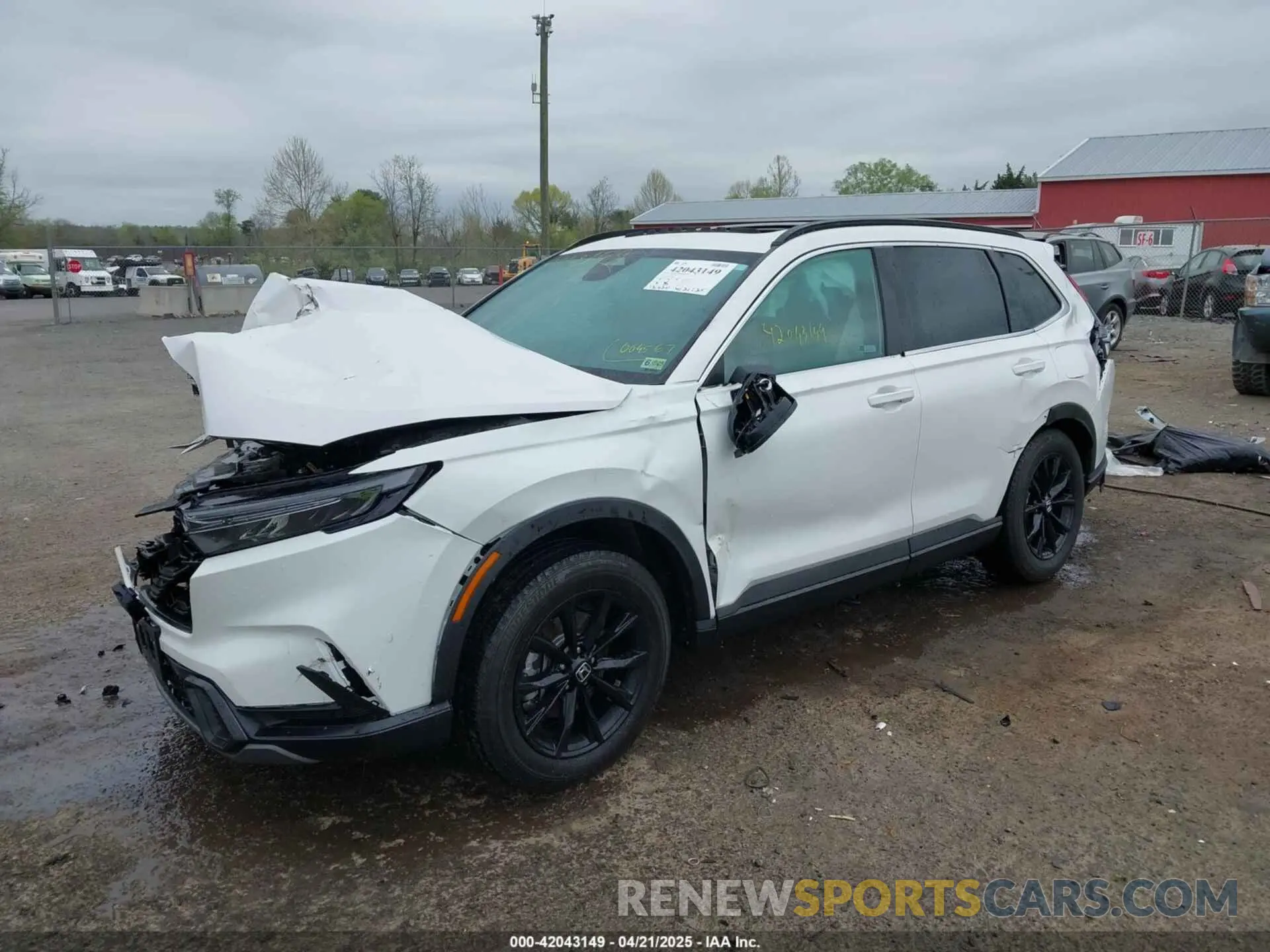 2 Фотография поврежденного автомобиля 5J6RS6H81SL004567 HONDA CR-V HYBRID 2025