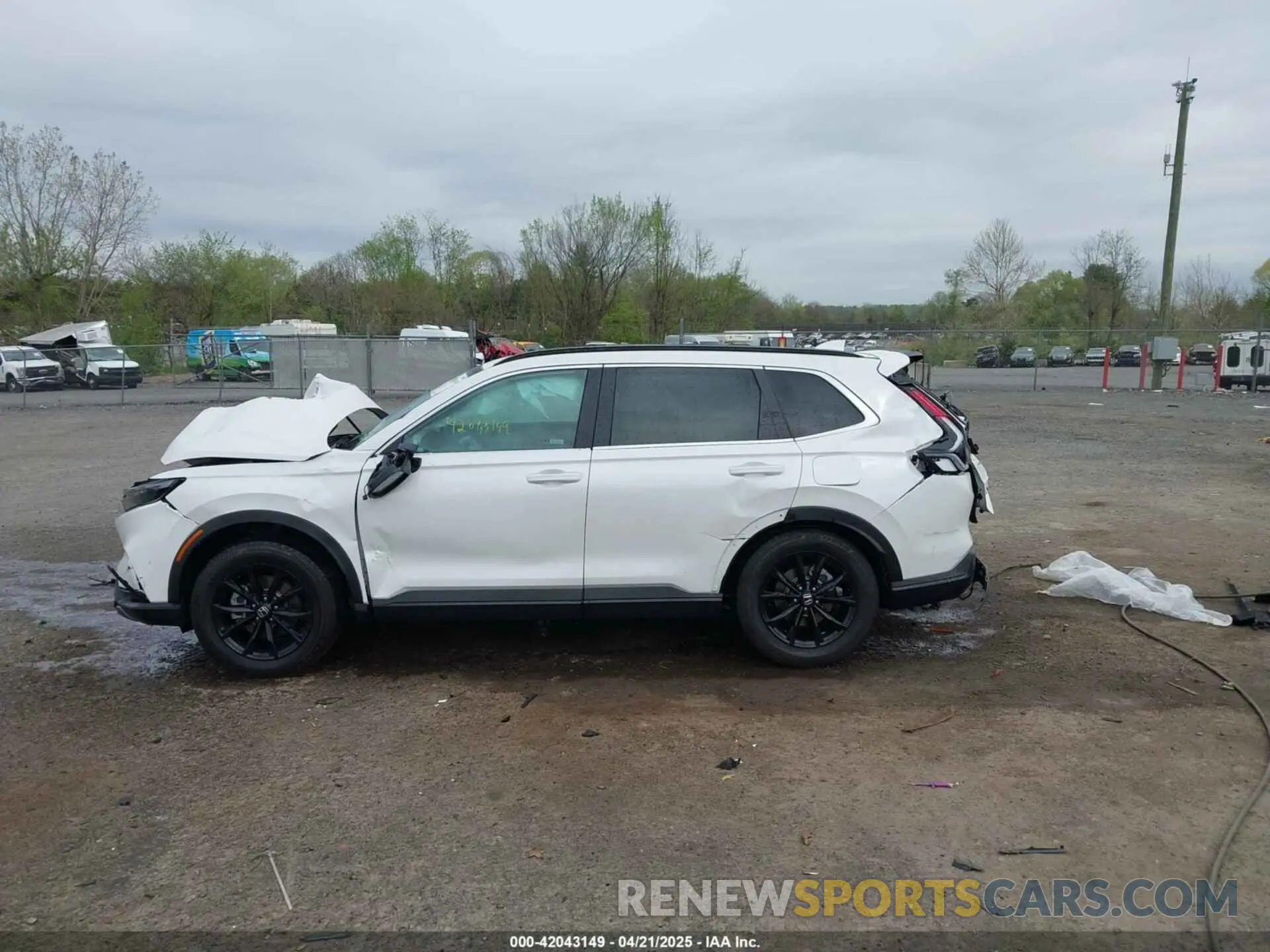 6 Фотография поврежденного автомобиля 5J6RS6H81SL004567 HONDA CR-V HYBRID 2025