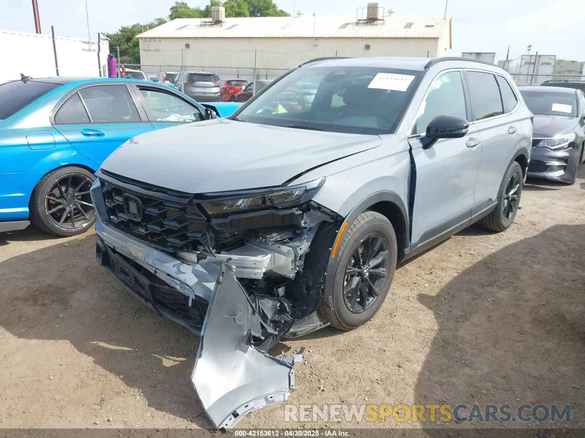 2 Photograph of a damaged car 5J6RS6H82SL024598 HONDA CR-V HYBRID 2025