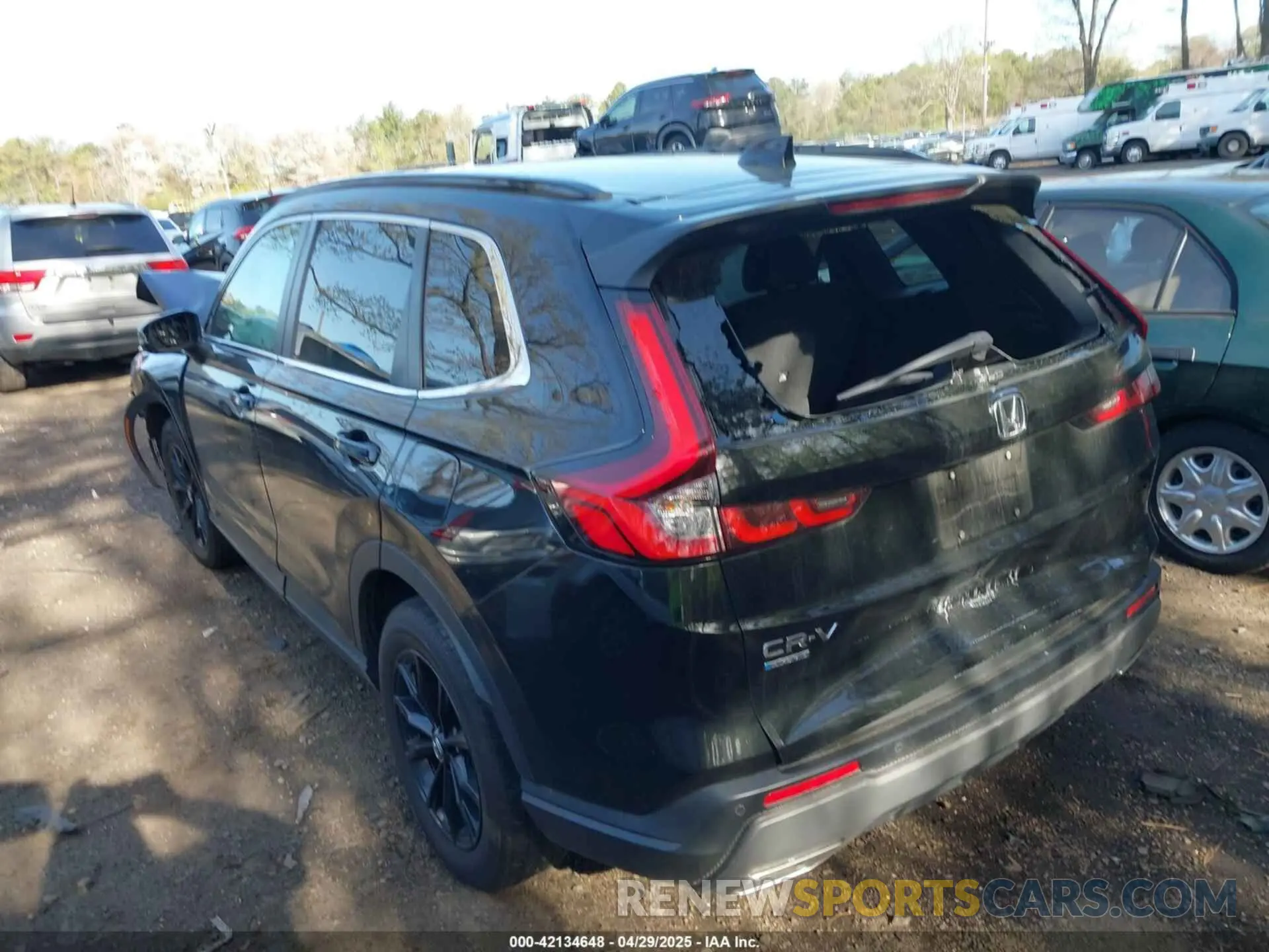 14 Photograph of a damaged car 5J6RS6H83SL004439 HONDA CR-V HYBRID 2025