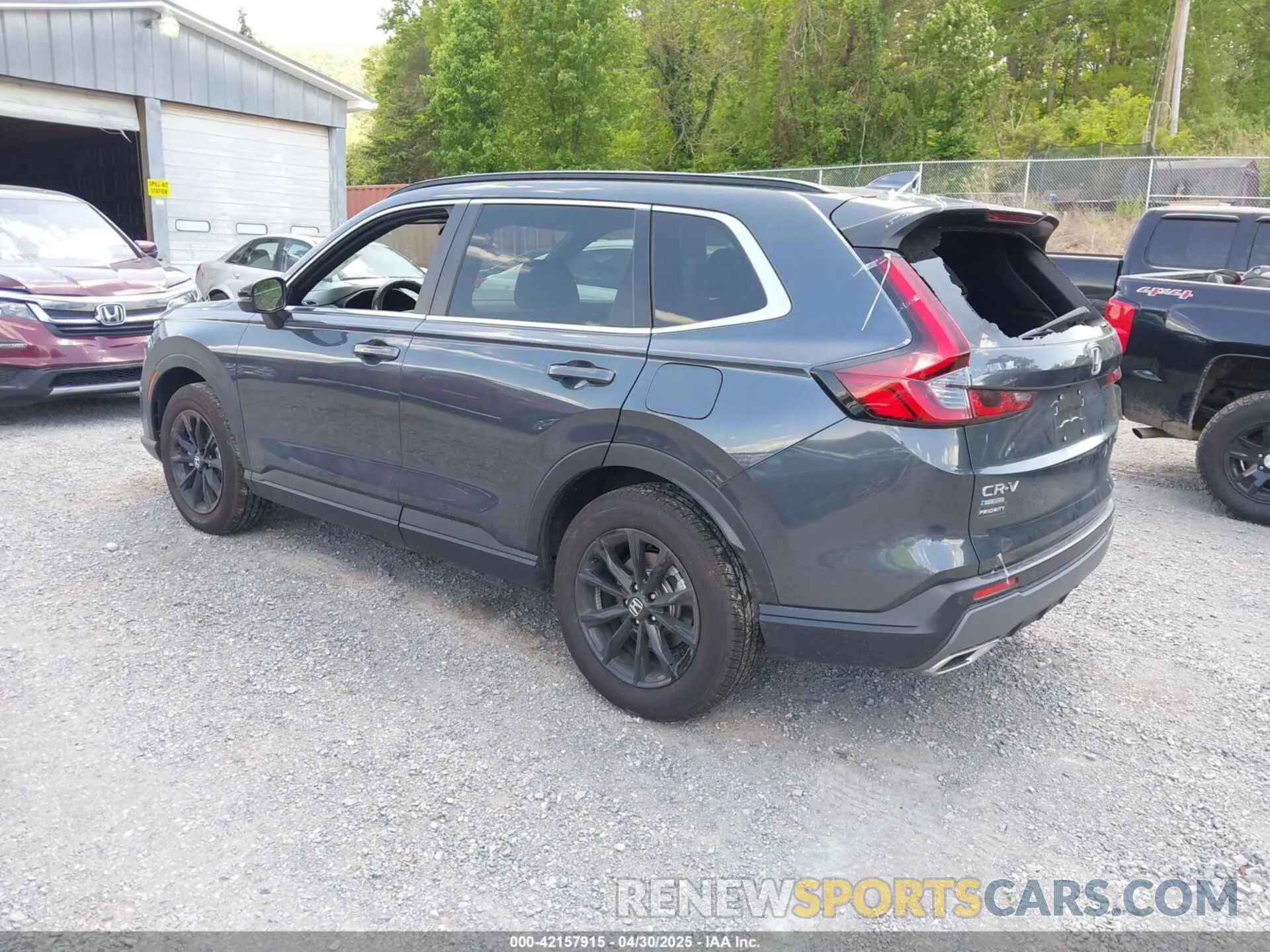 3 Photograph of a damaged car 5J6RS6H83SL013562 HONDA CR-V HYBRID 2025