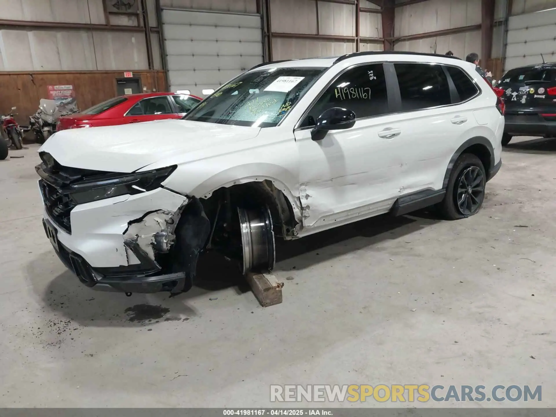 2 Фотография поврежденного автомобиля 5J6RS6H83SL015229 HONDA CR-V HYBRID 2025