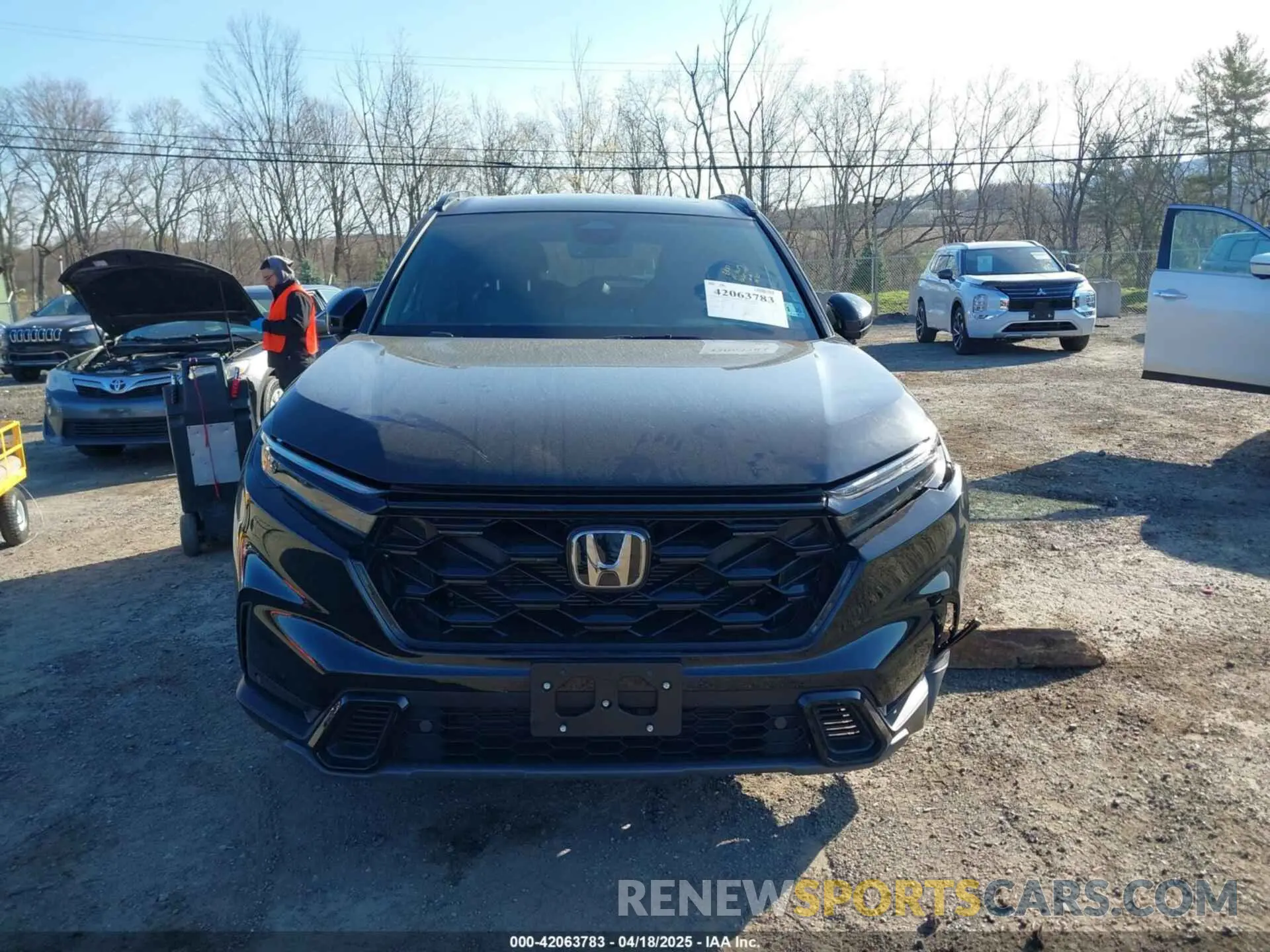 12 Photograph of a damaged car 5J6RS6H85SL025924 HONDA CR-V HYBRID 2025