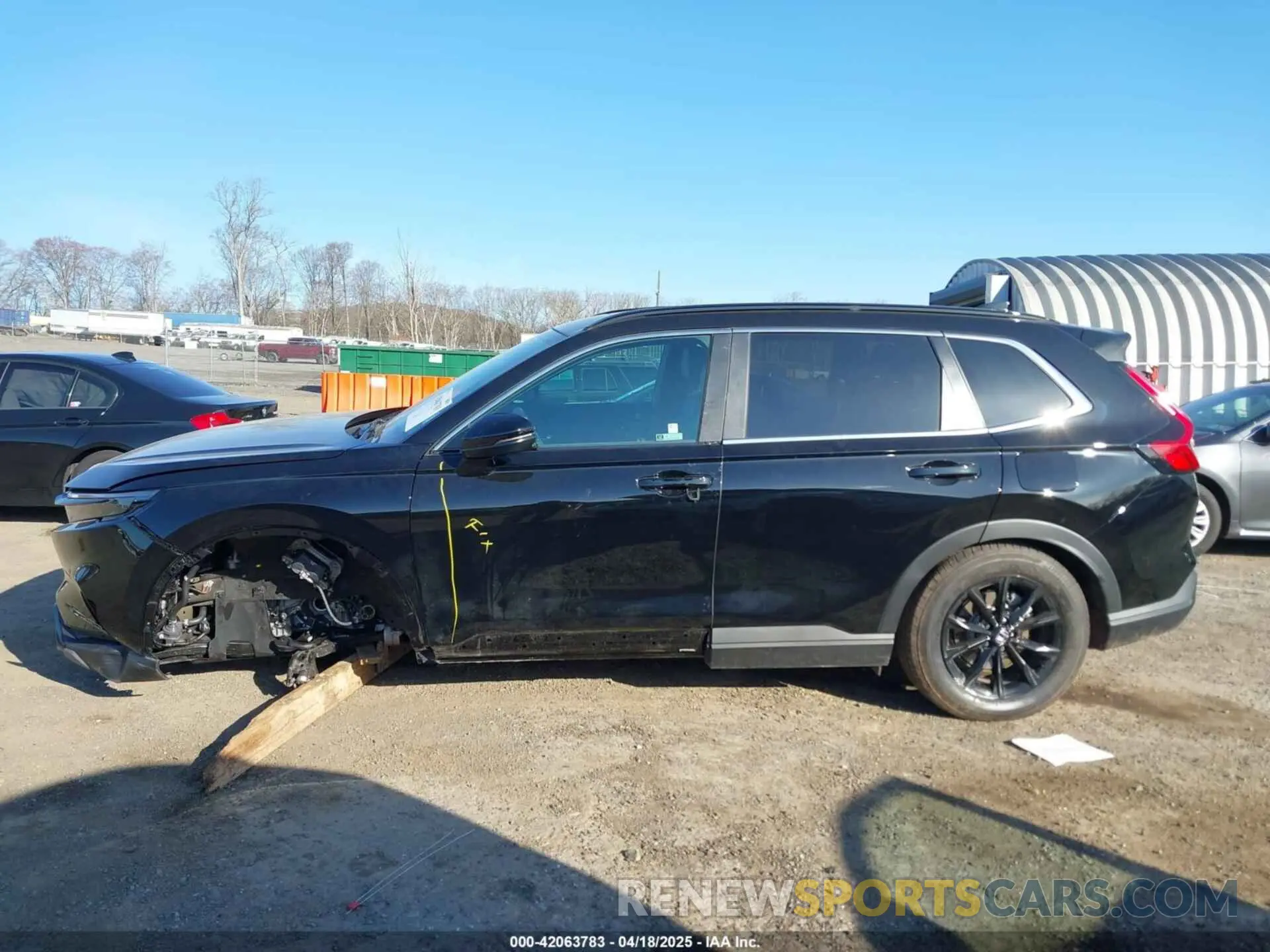 14 Photograph of a damaged car 5J6RS6H85SL025924 HONDA CR-V HYBRID 2025