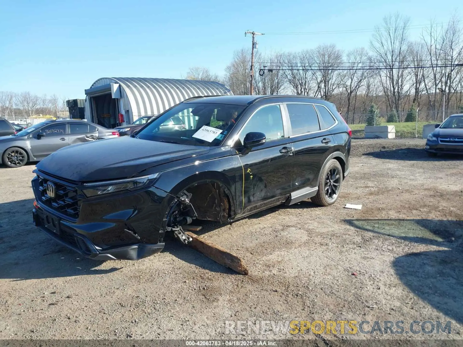 2 Photograph of a damaged car 5J6RS6H85SL025924 HONDA CR-V HYBRID 2025