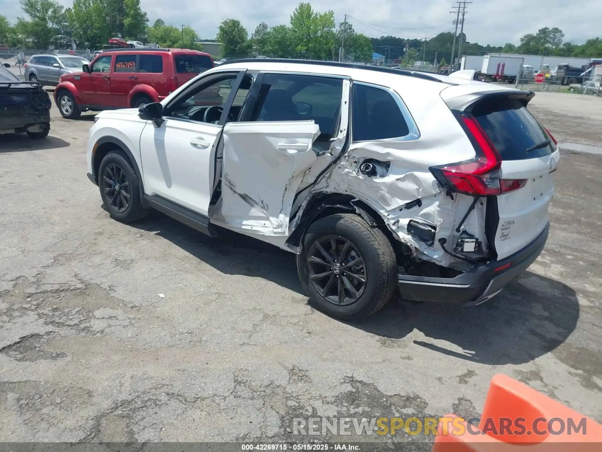 3 Photograph of a damaged car 5J6RS6H86SL021087 HONDA CR-V HYBRID 2025