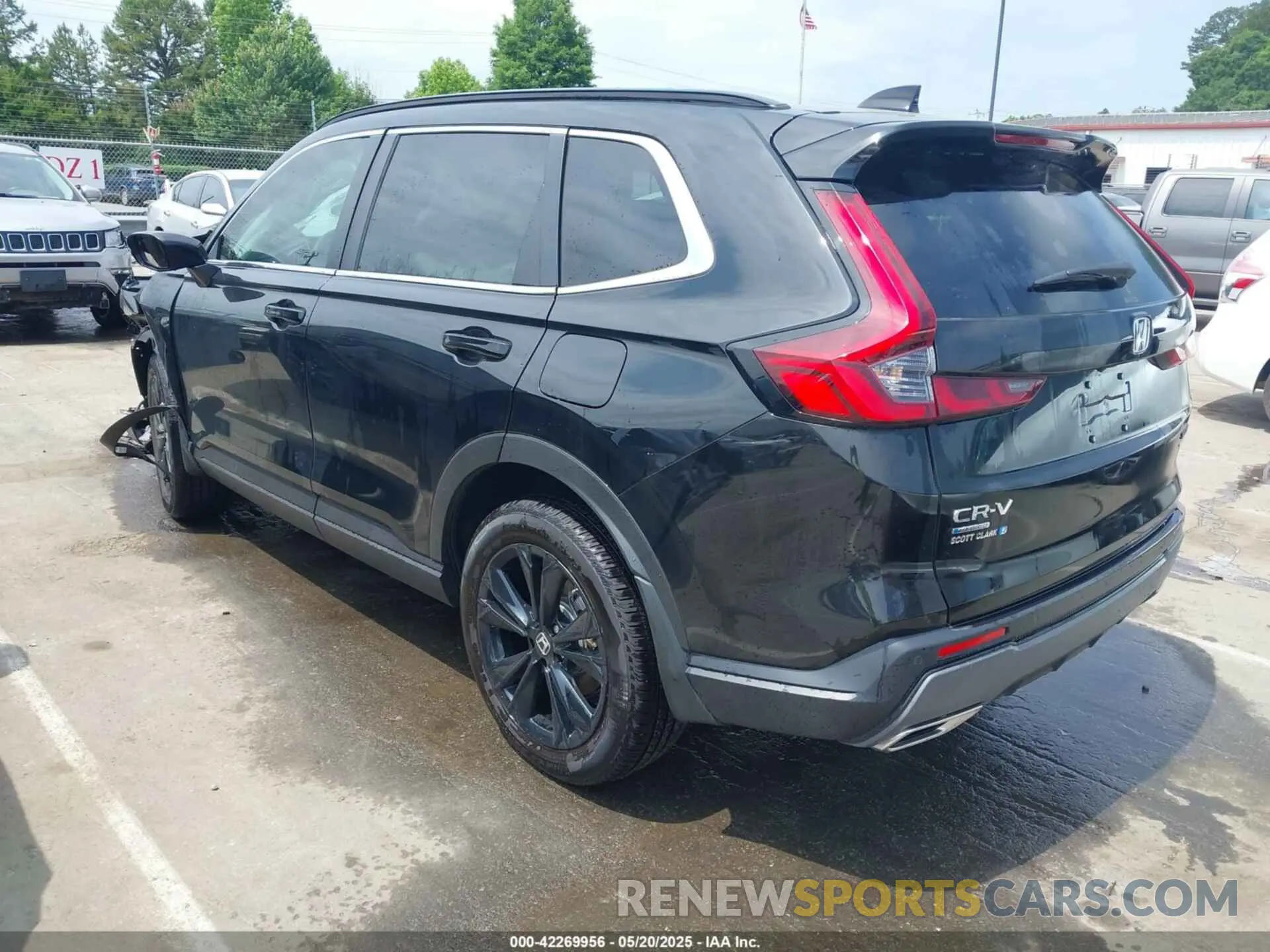 3 Фотография поврежденного автомобиля 5J6RS6H9XSL030125 HONDA CR-V HYBRID 2025