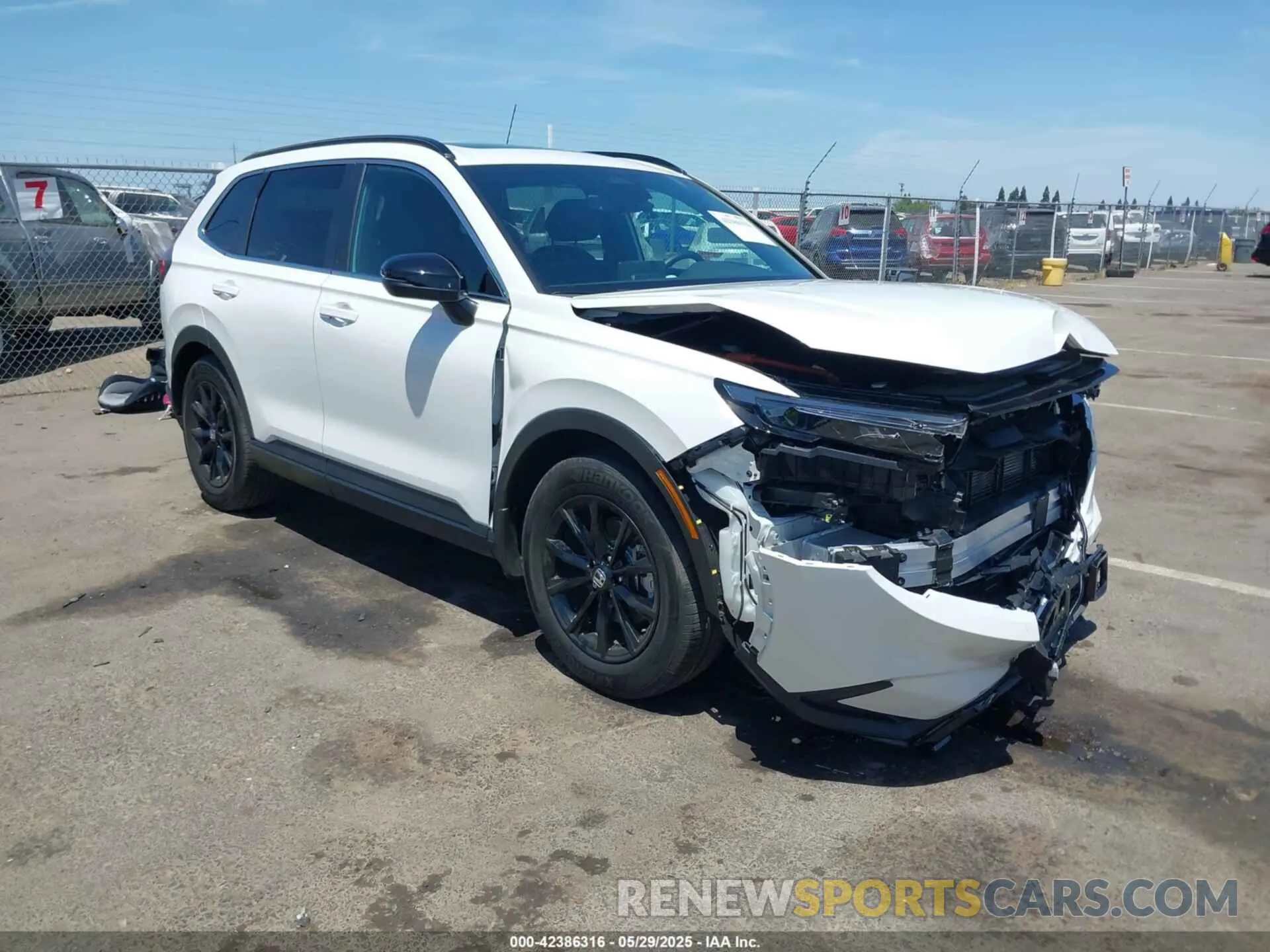1 Photograph of a damaged car 7FARS5H81SE021568 HONDA CR-V HYBRID 2025