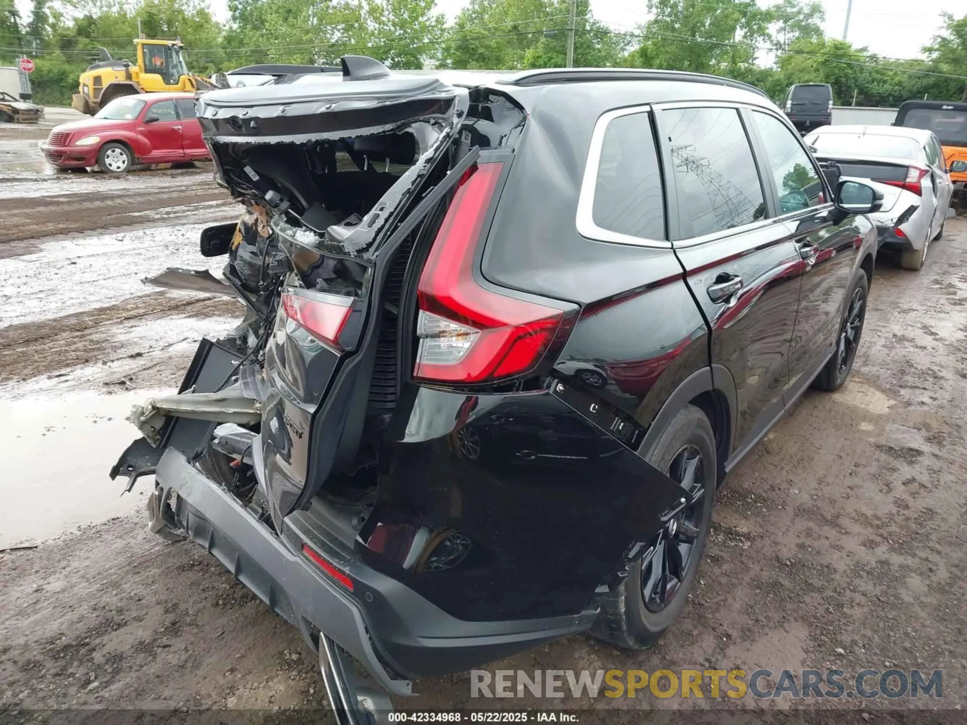 4 Фотография поврежденного автомобиля 7FARS5H85SE000061 HONDA CR-V HYBRID 2025