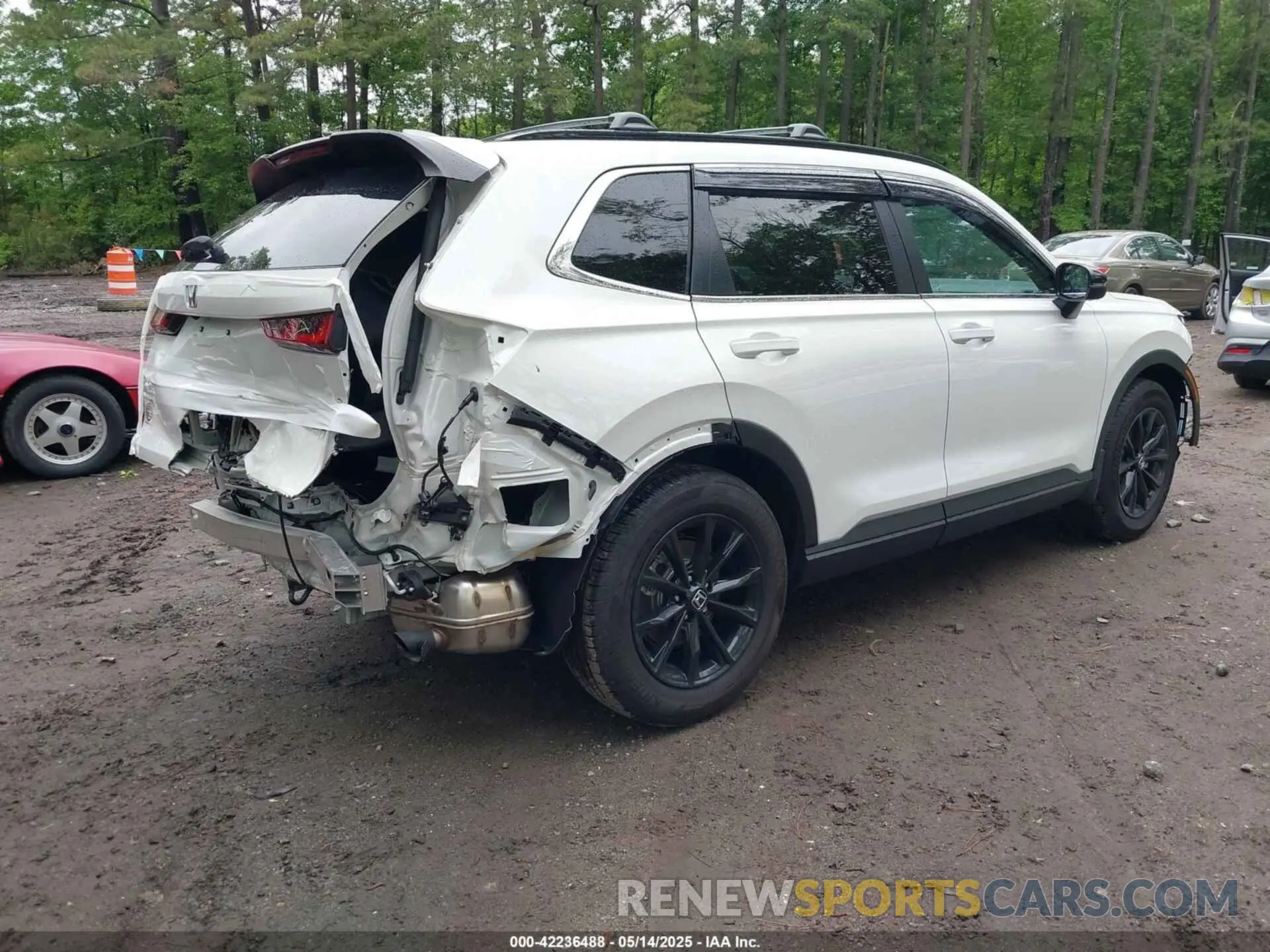 4 Фотография поврежденного автомобиля 7FARS5H86SE030430 HONDA CR-V HYBRID 2025
