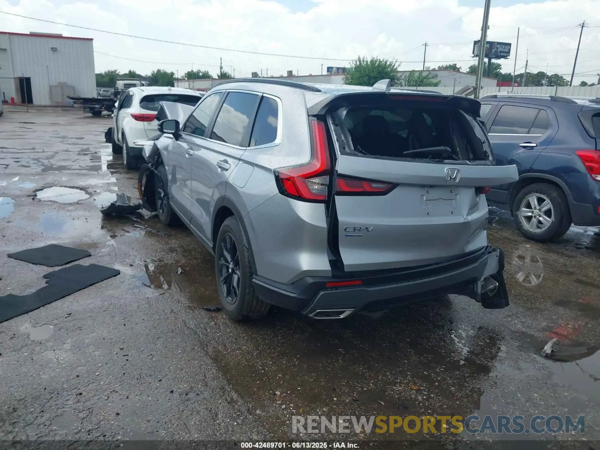 3 Photograph of a damaged car 7FARS6H54SE076513 HONDA CR-V HYBRID 2025