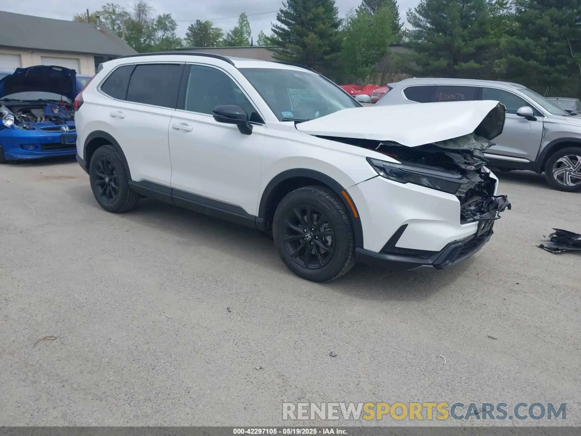 1 Photograph of a damaged car 7FARS6H80SE075899 HONDA CR-V HYBRID 2025