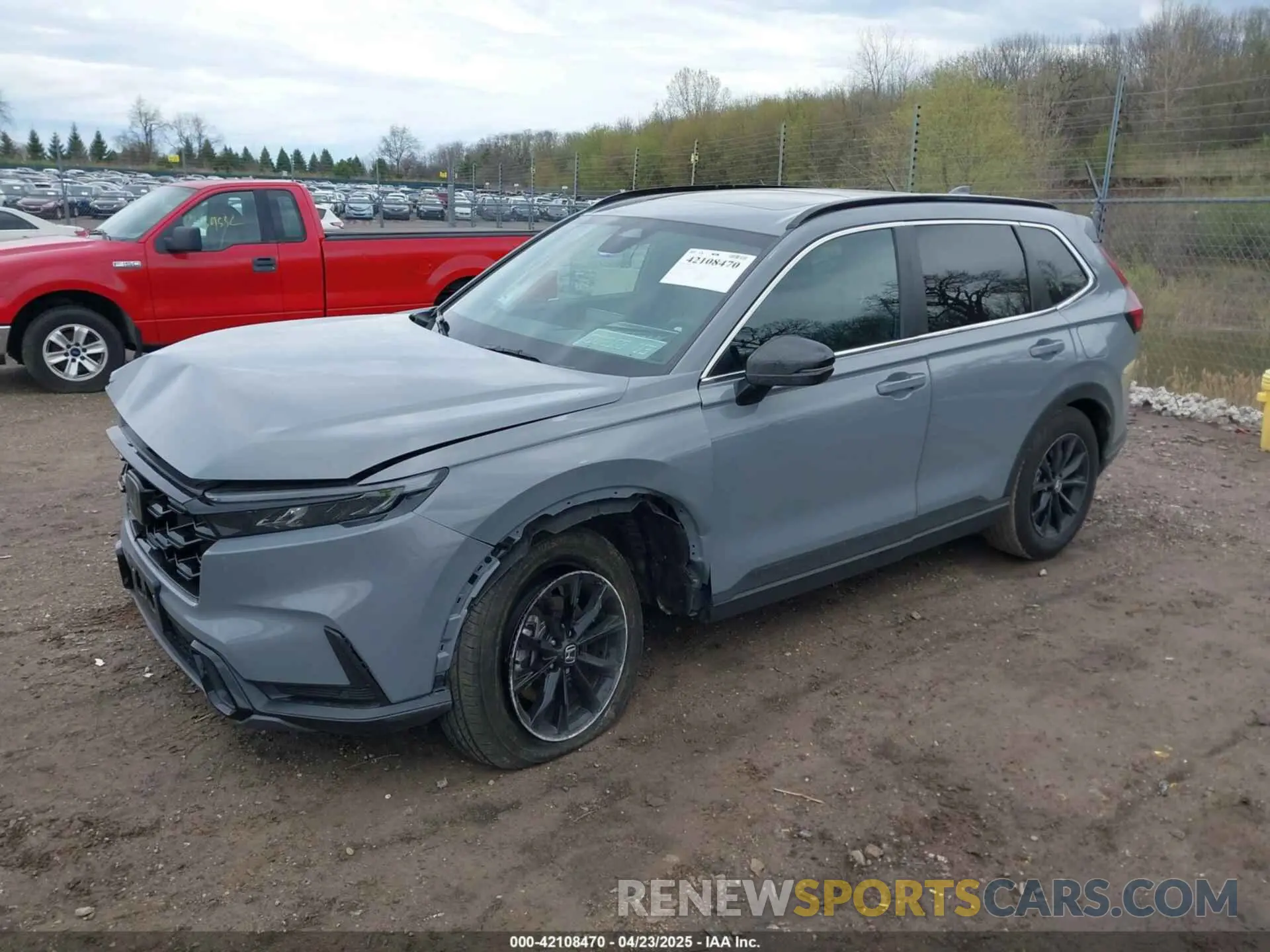 2 Photograph of a damaged car 7FARS6H81SE029059 HONDA CR-V HYBRID 2025