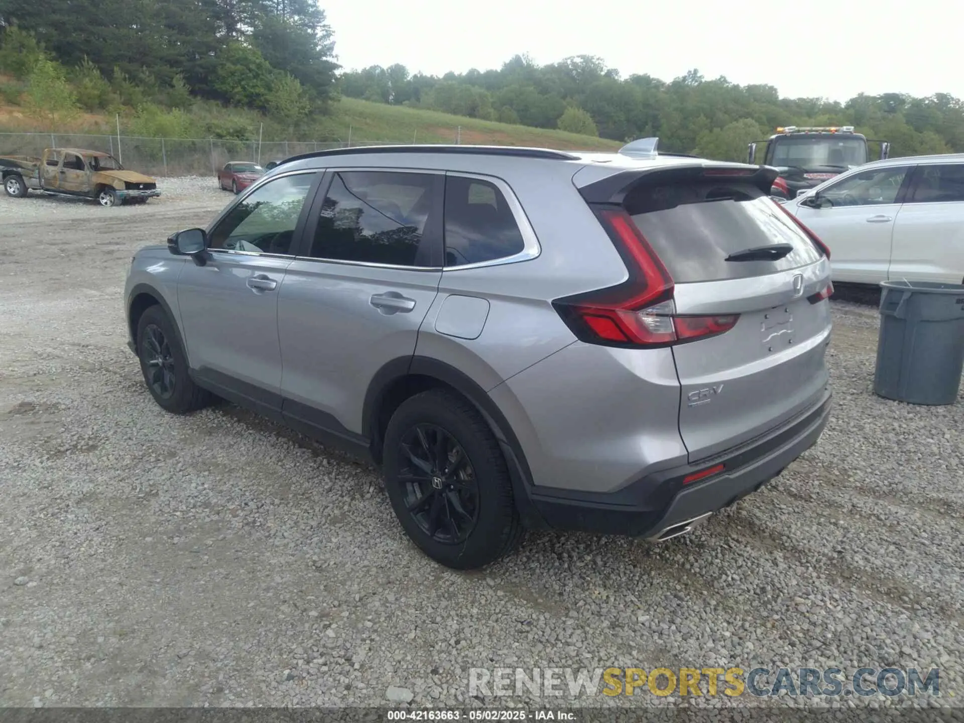 3 Photograph of a damaged car 7FARS6H83SE038362 HONDA CR-V HYBRID 2025
