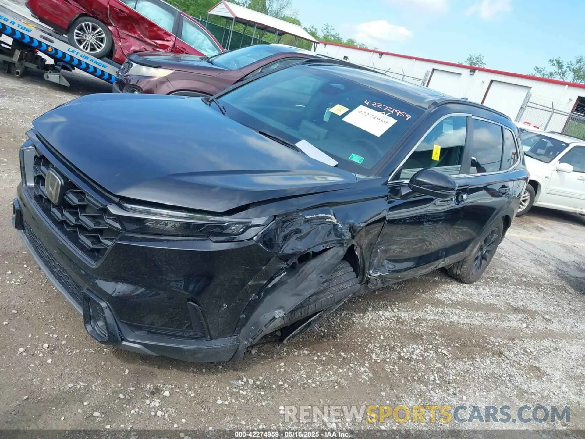 2 Фотография поврежденного автомобиля 7FARS6H86SE039876 HONDA CR-V HYBRID 2025
