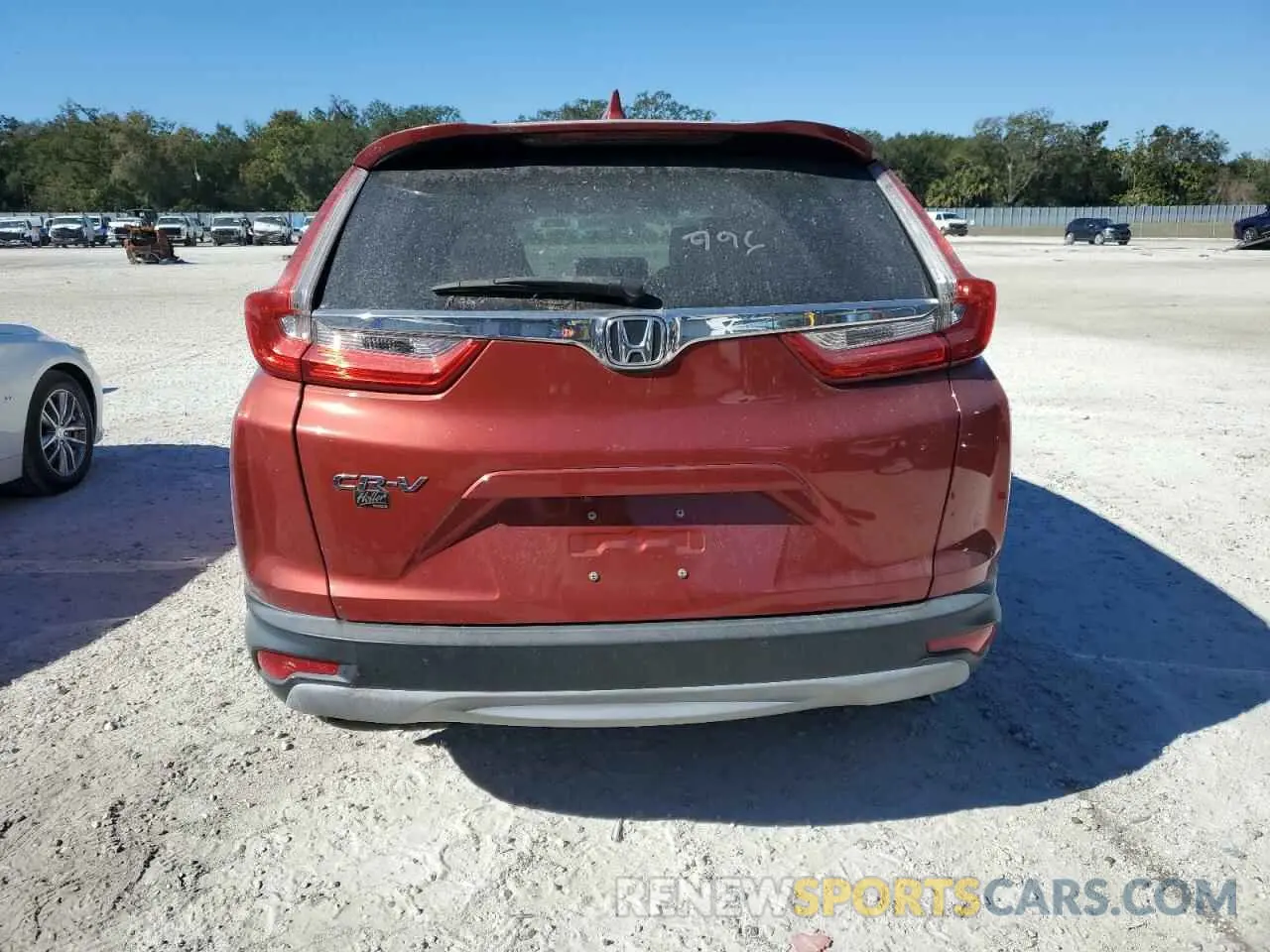 6 Photograph of a damaged car 2HKRW1H50KH506204 HONDA CRV 2019