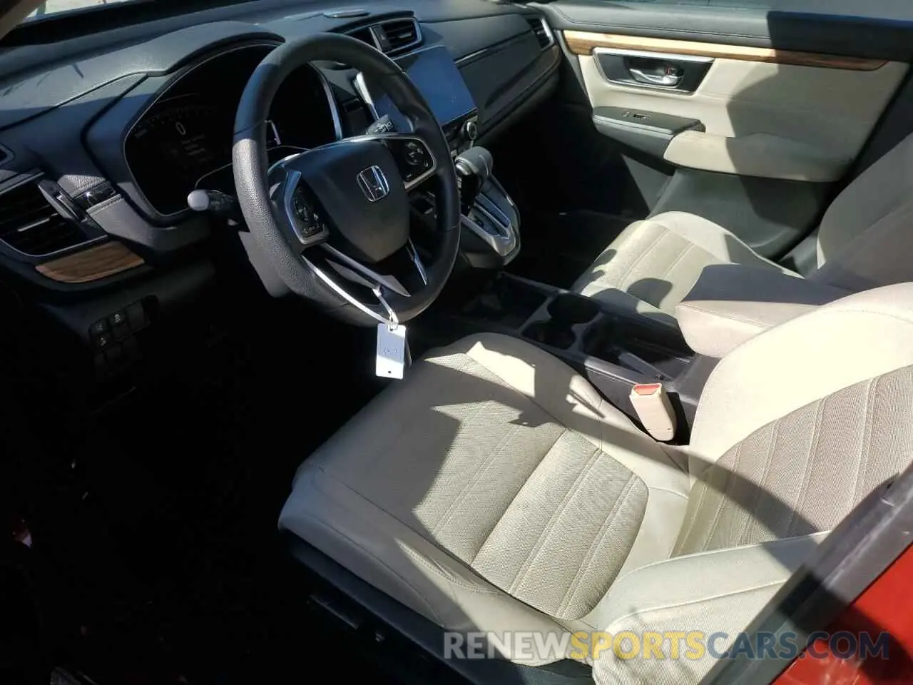 7 Photograph of a damaged car 2HKRW1H50KH506204 HONDA CRV 2019