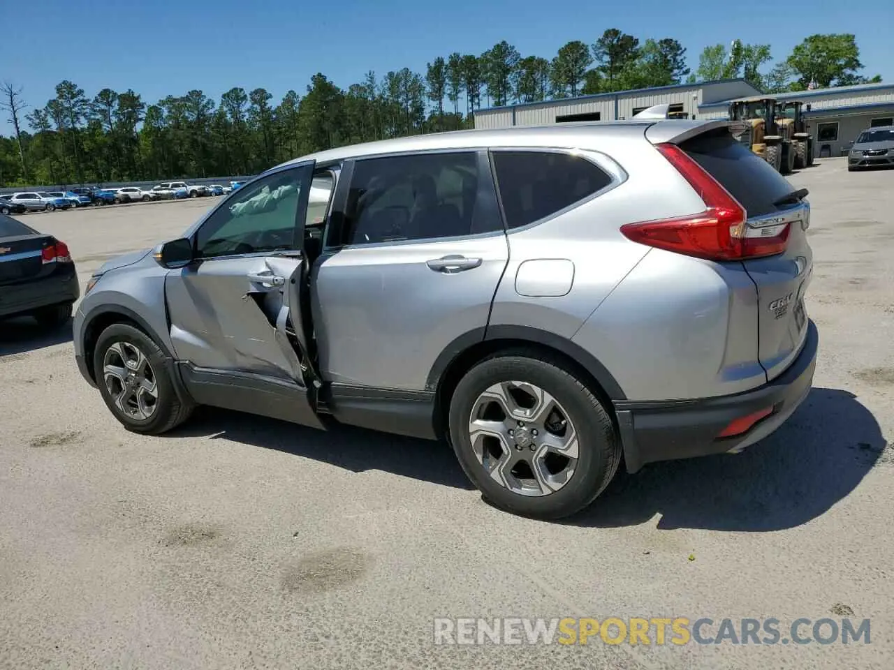 2 Photograph of a damaged car 2HKRW1H52KH506897 HONDA CRV 2019