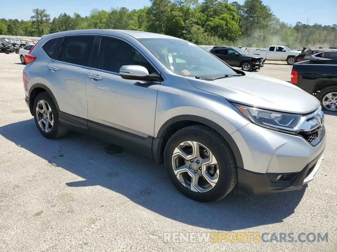 4 Photograph of a damaged car 2HKRW1H52KH506897 HONDA CRV 2019